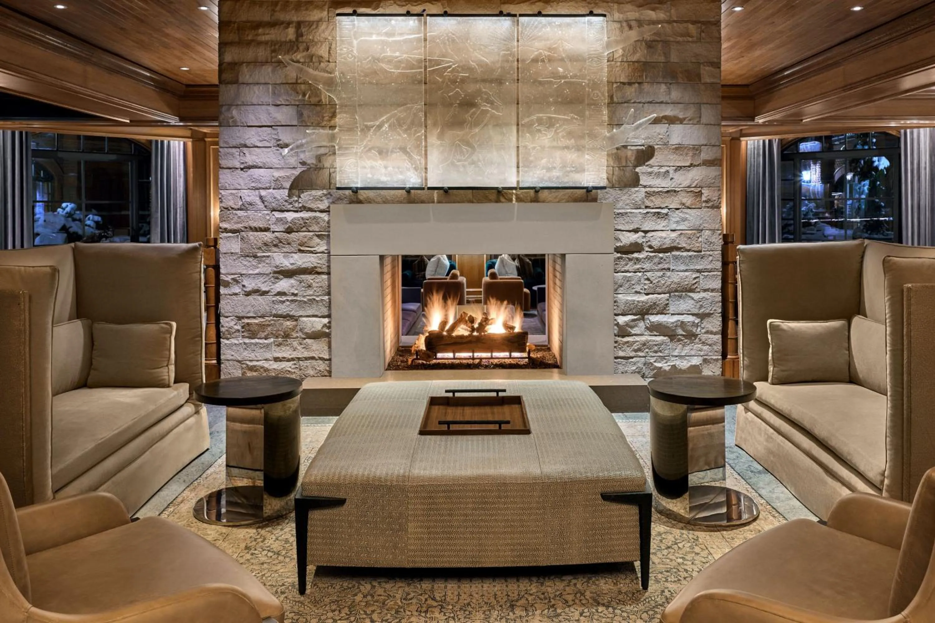 Lobby or reception in St. Regis Aspen Resort