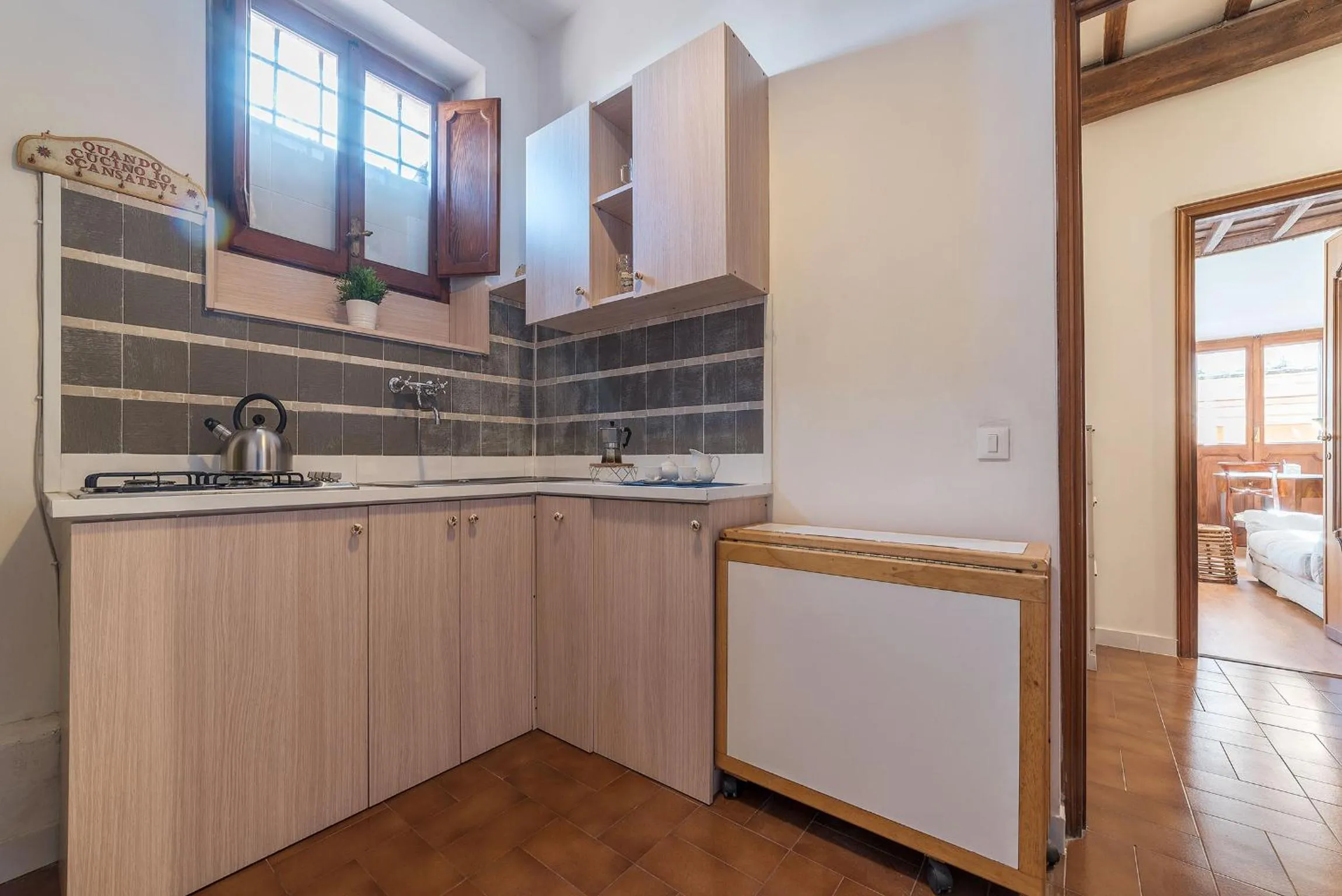 Kitchen or kitchenette in GuestHost - Montecitorio & Pantheon Stylish Flat