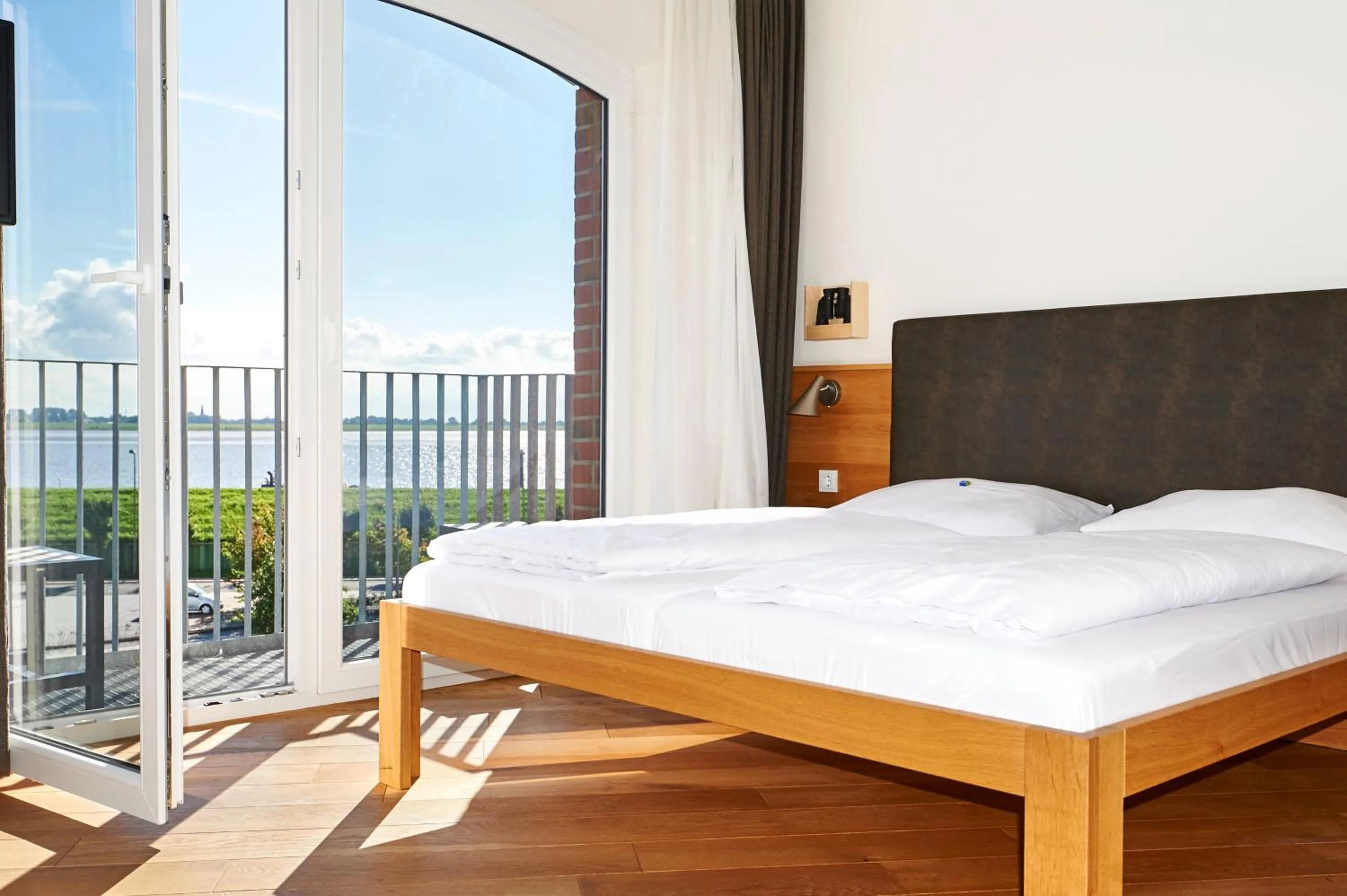 Bed in Im-Jaich Hotel Bremerhaven