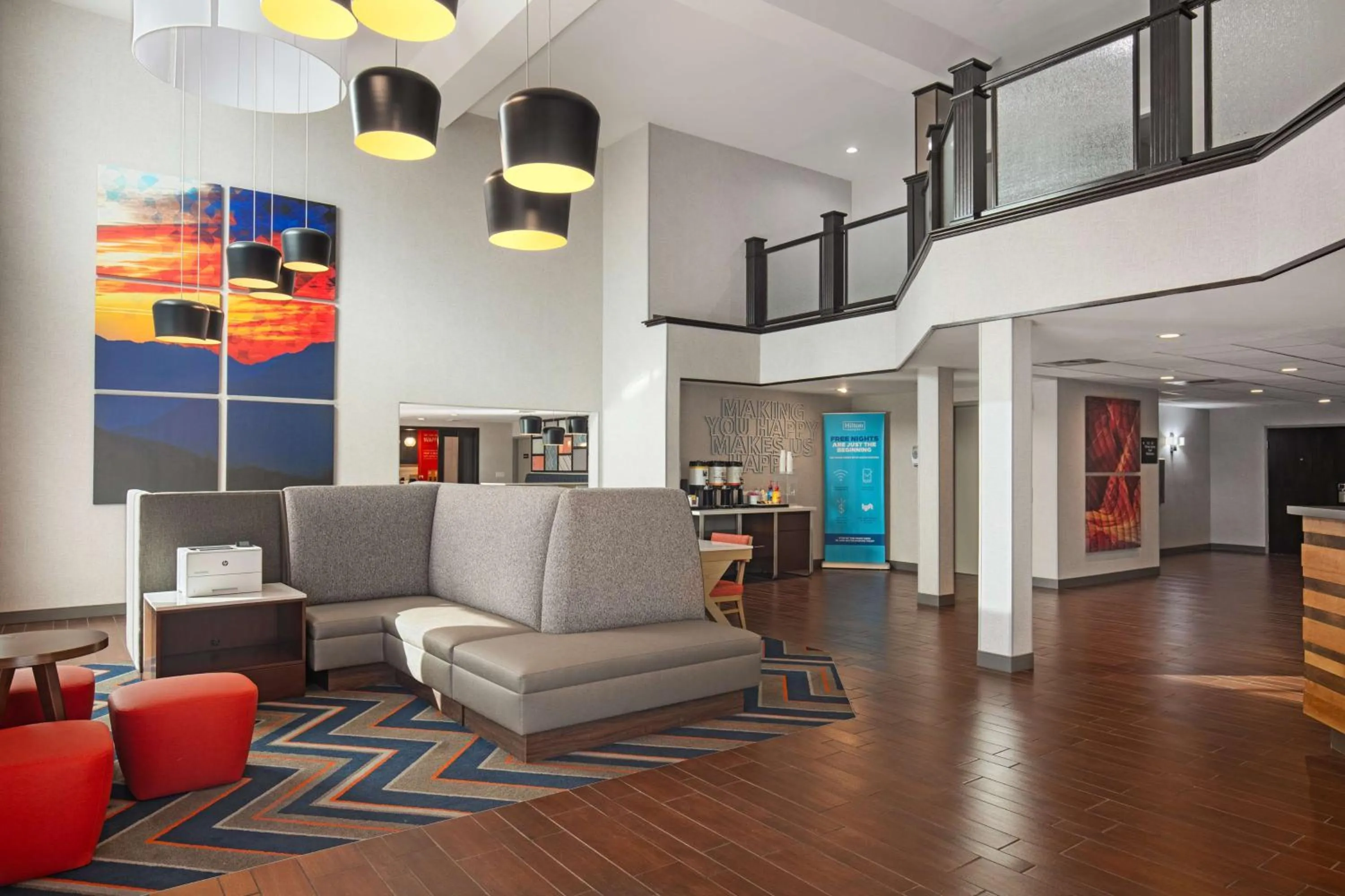 Lobby or reception in Hilton Garden Inn Phoenix Midtown