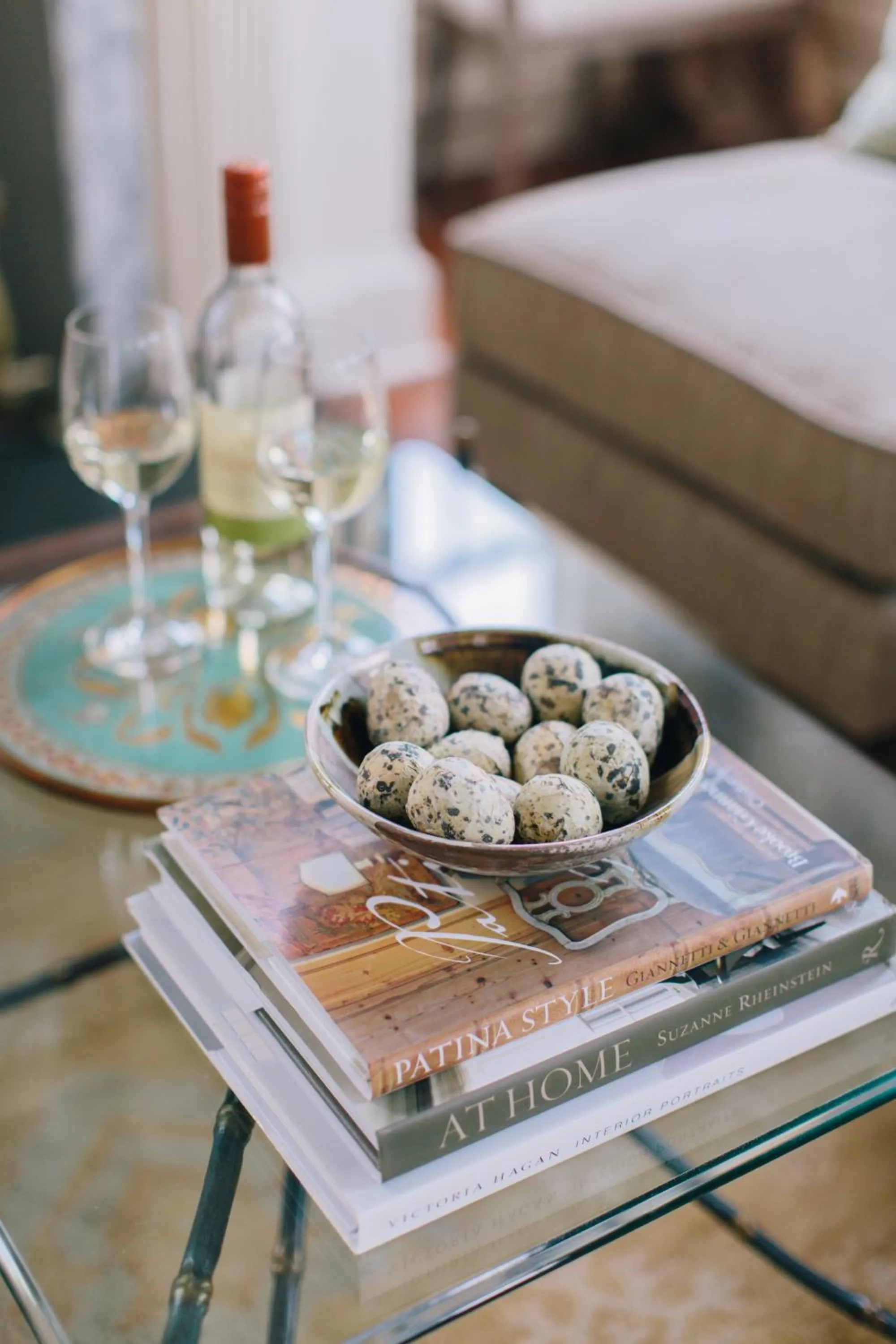 Decorative detail in Zero George Hotel