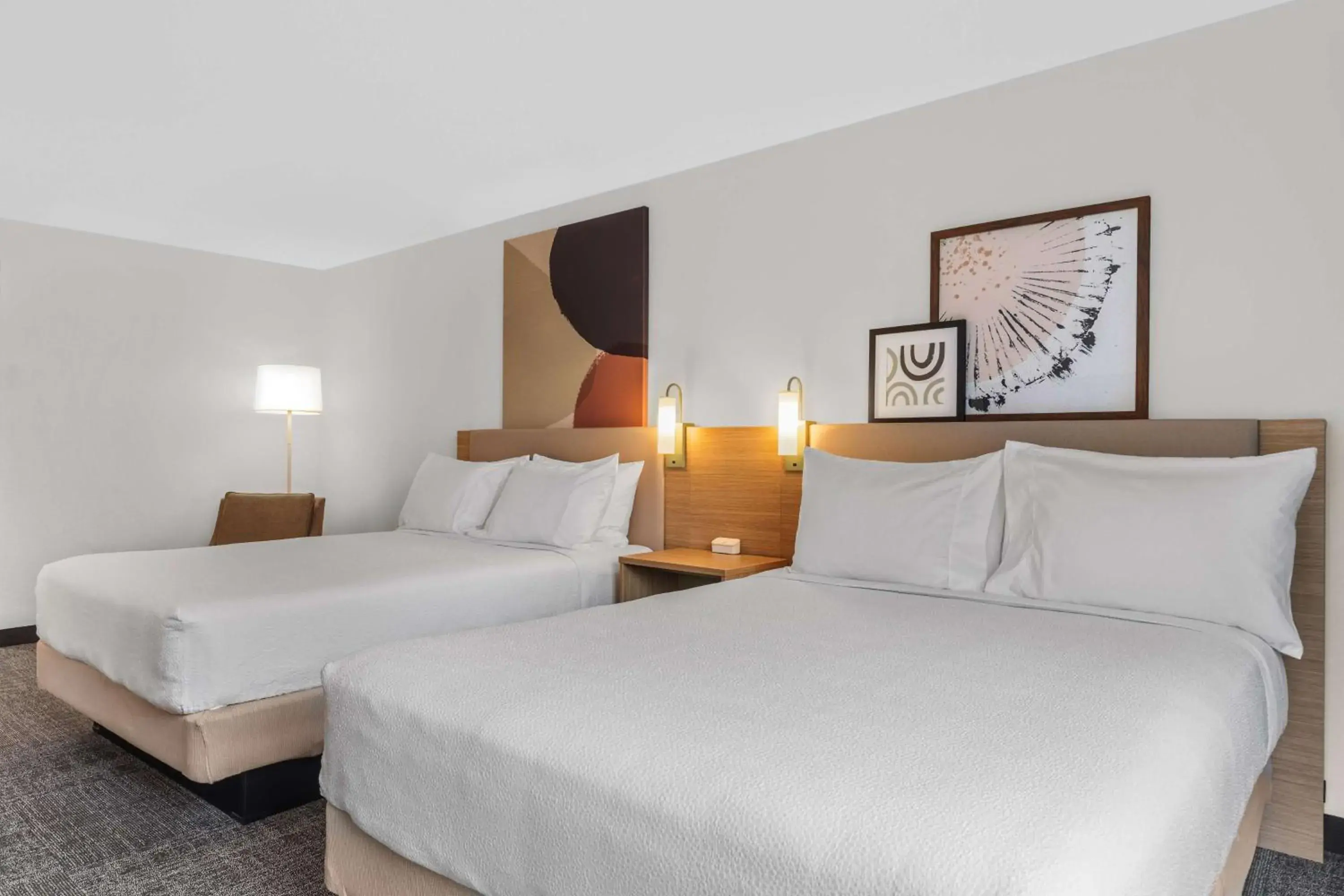 Bed in Spark By Hilton Charlotte Tyvola I-77 Bed in Spark By Hilton Charlotte Tyvola I-77