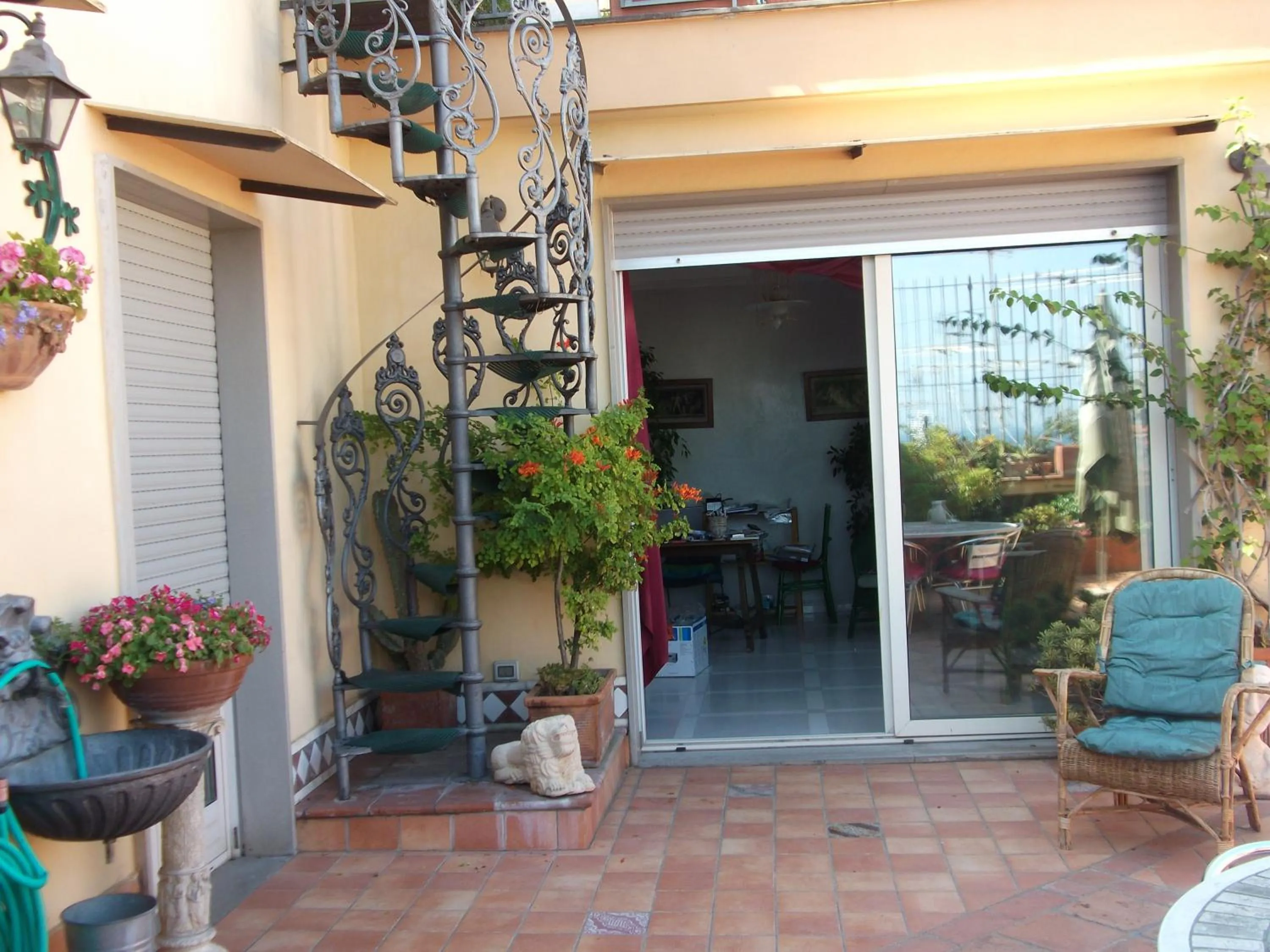 Balcony/Terrace in Chiaia B&B