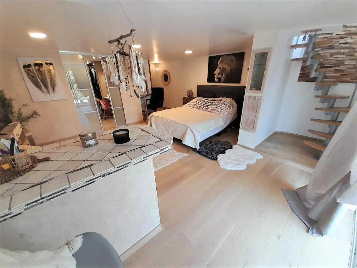 Bedroom, Bed in Domaine de la Borie YourHostHelper