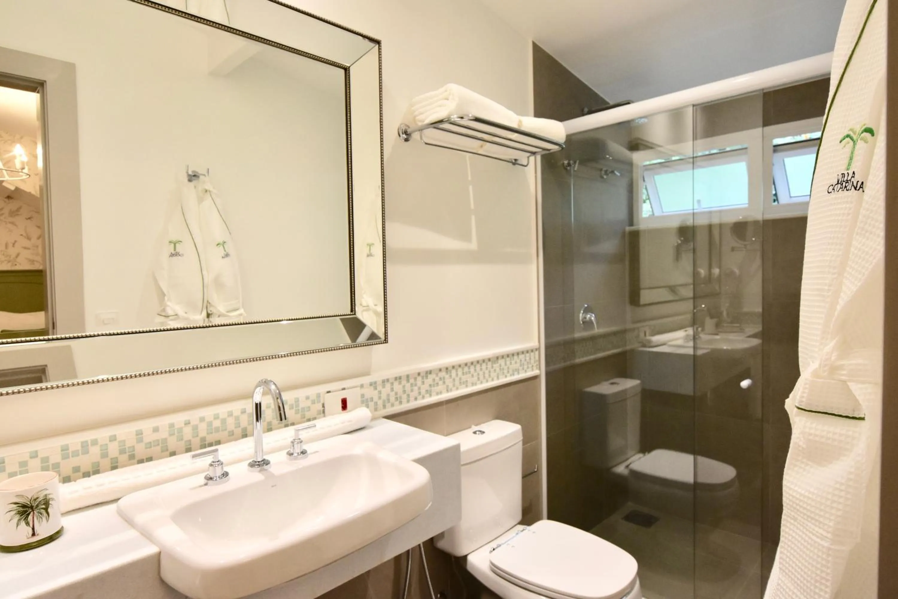 Shower in Hotel Reggia Catarina