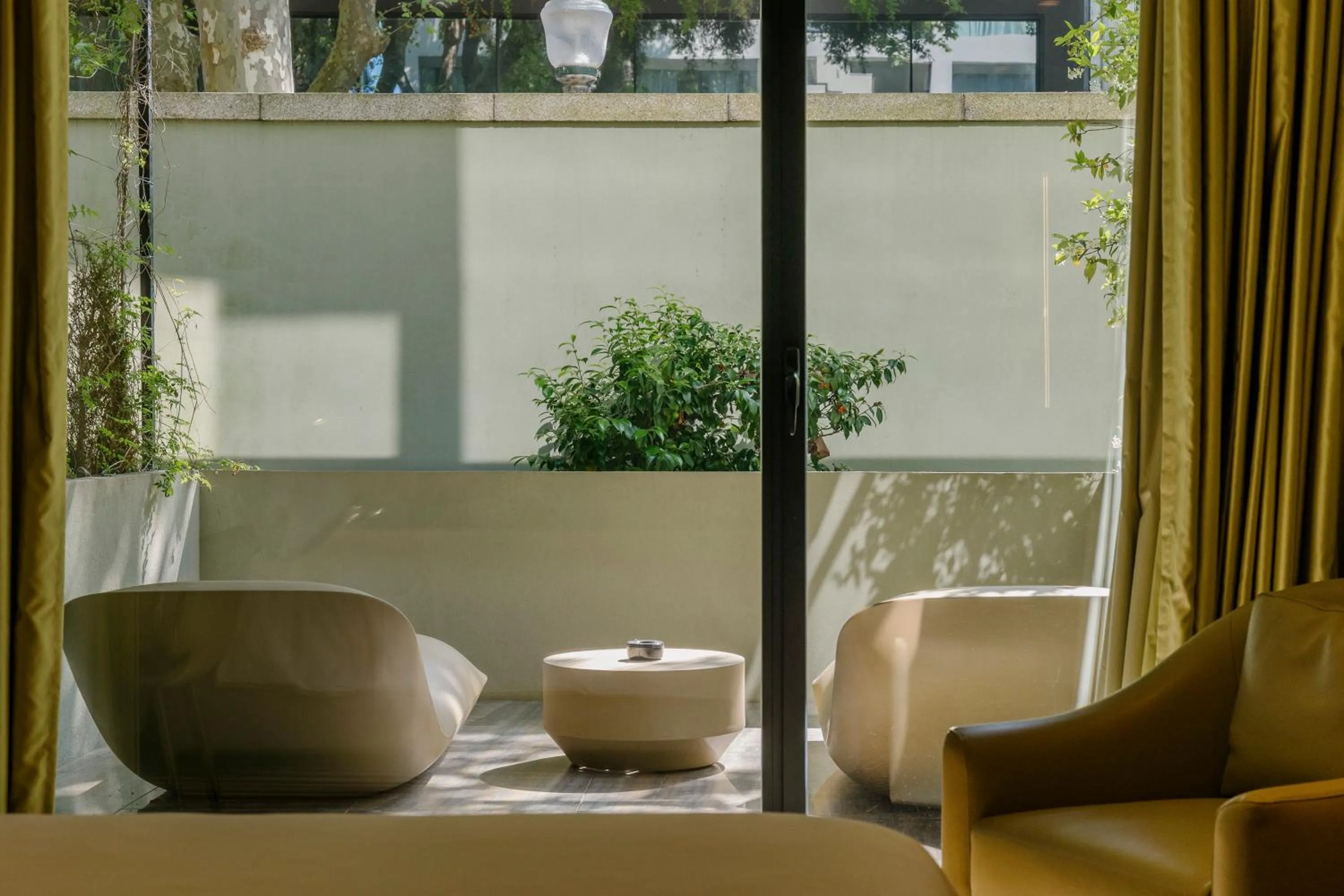 Balcony/Terrace in Vila Foz Hotel & SPA - member of Design Hotels