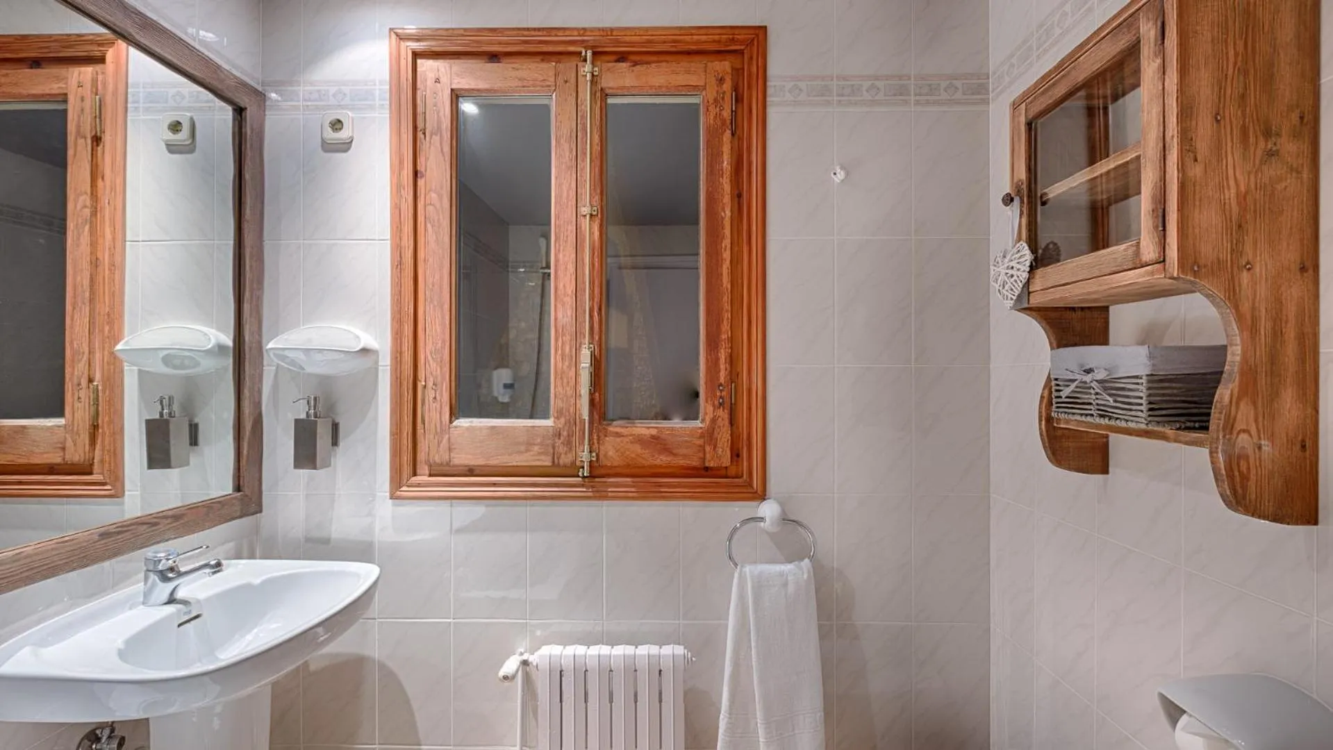 Bathroom in Hotel Ribaeta