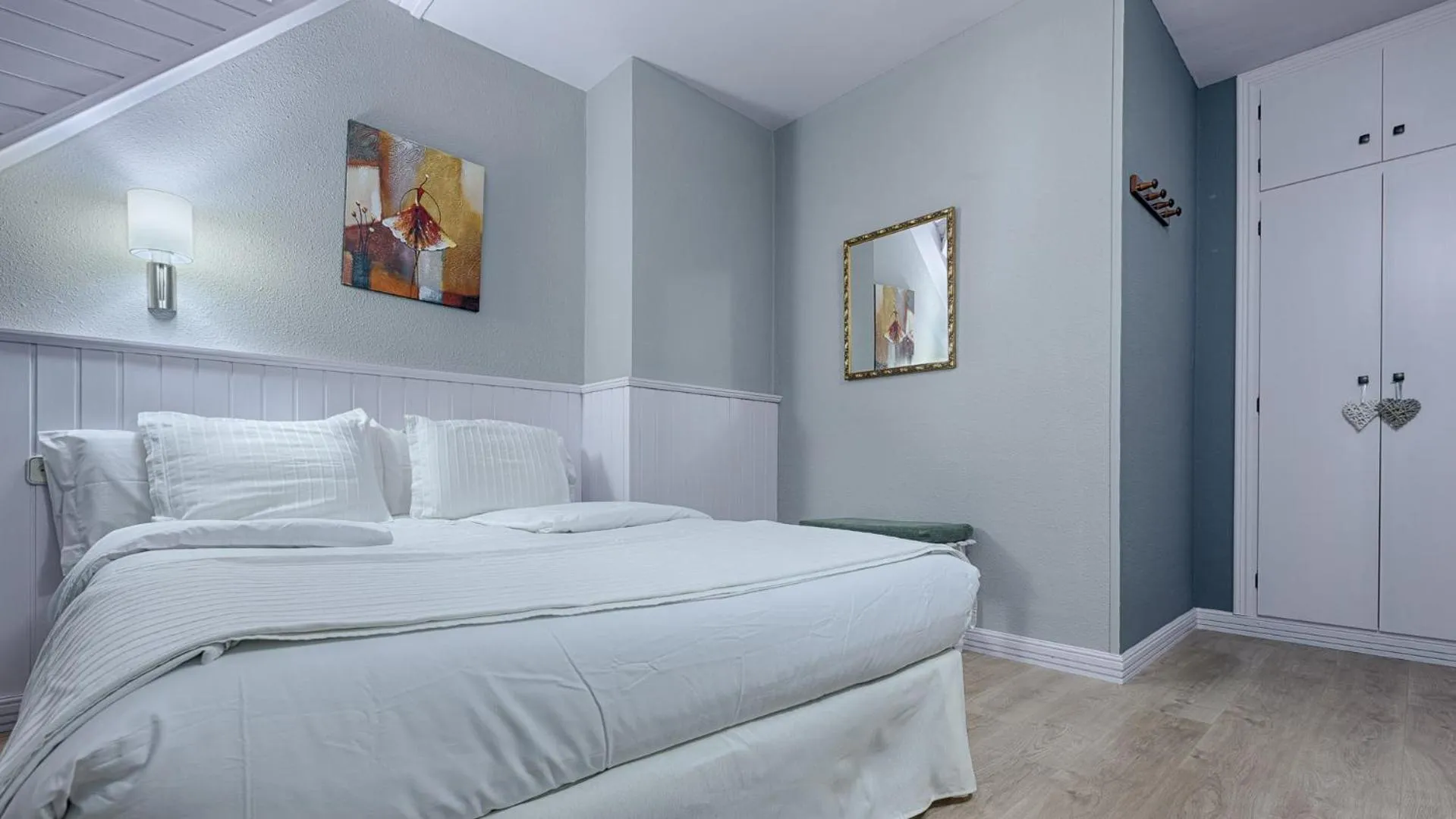 Bedroom, Bed in Hotel Ribaeta