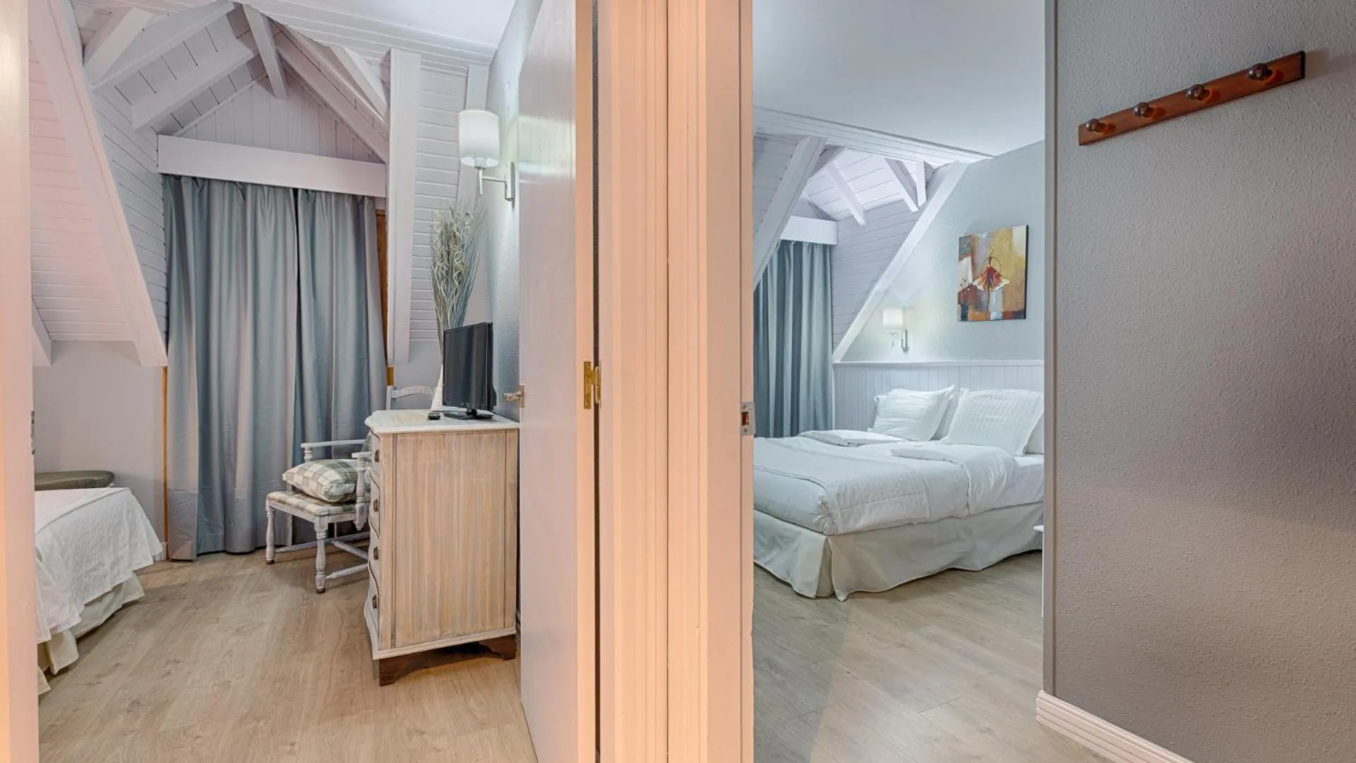 Bedroom, Bed in Hotel Ribaeta