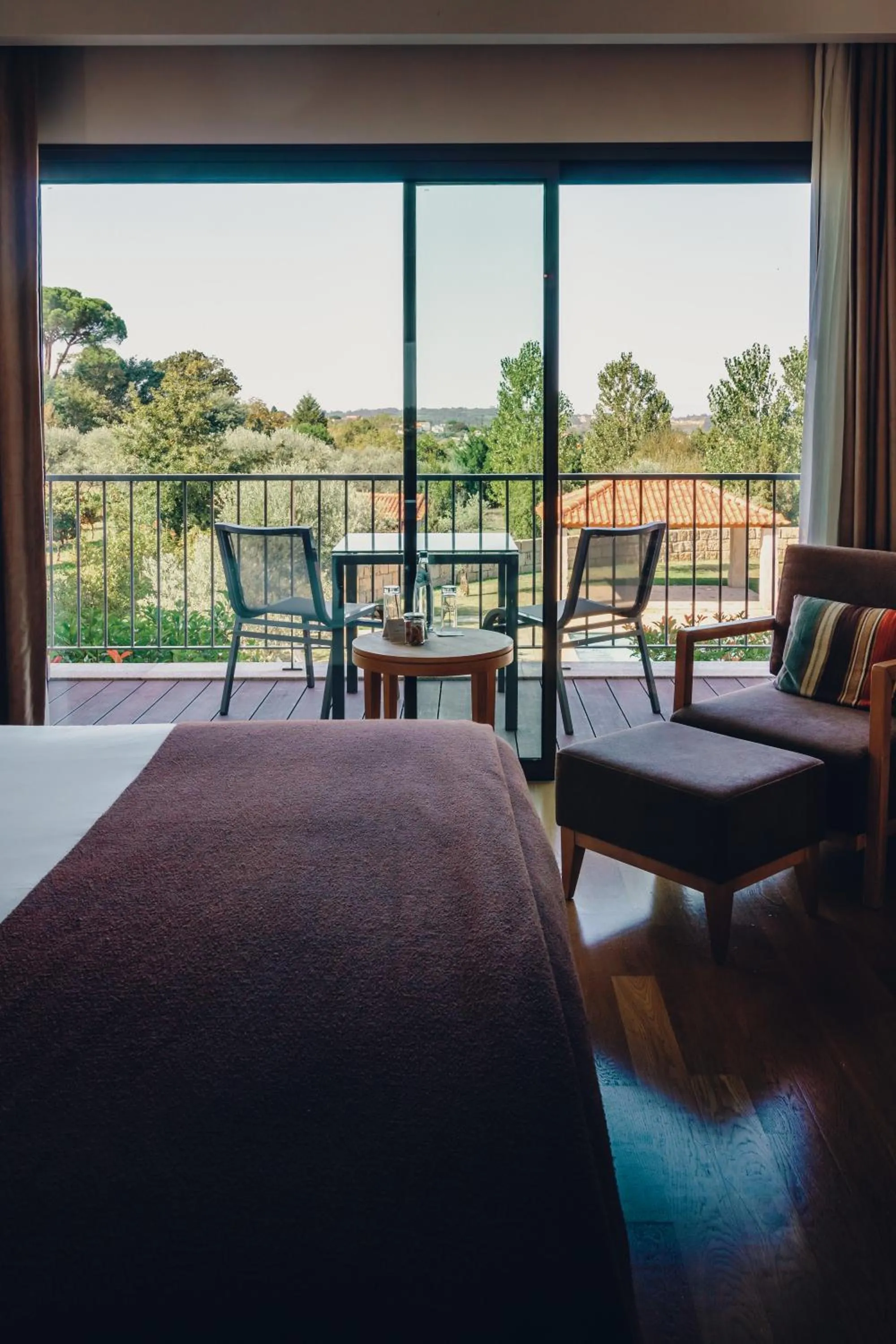 View (from property/room), Bed in Madre de Água Hotel Rural de Charme
