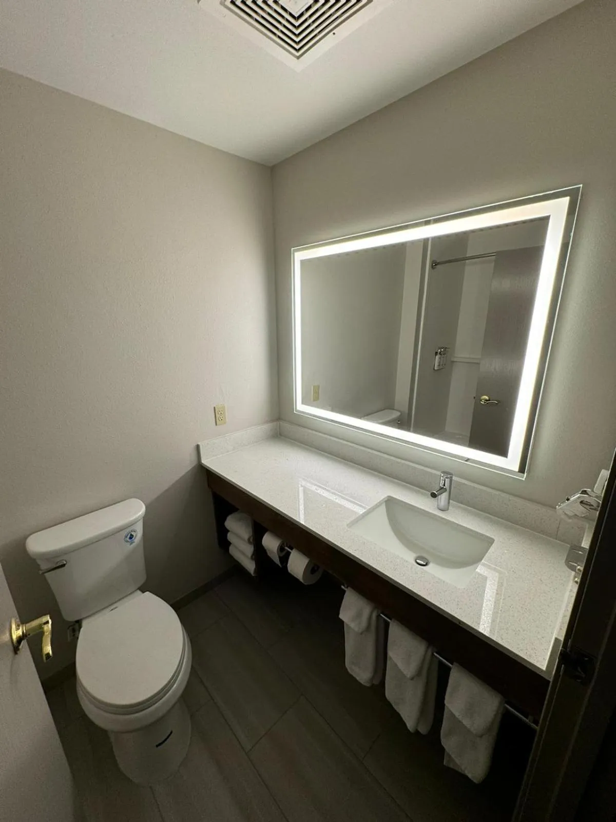 Toilet in Holiday Inn Express & Suites Port Washington by IHG