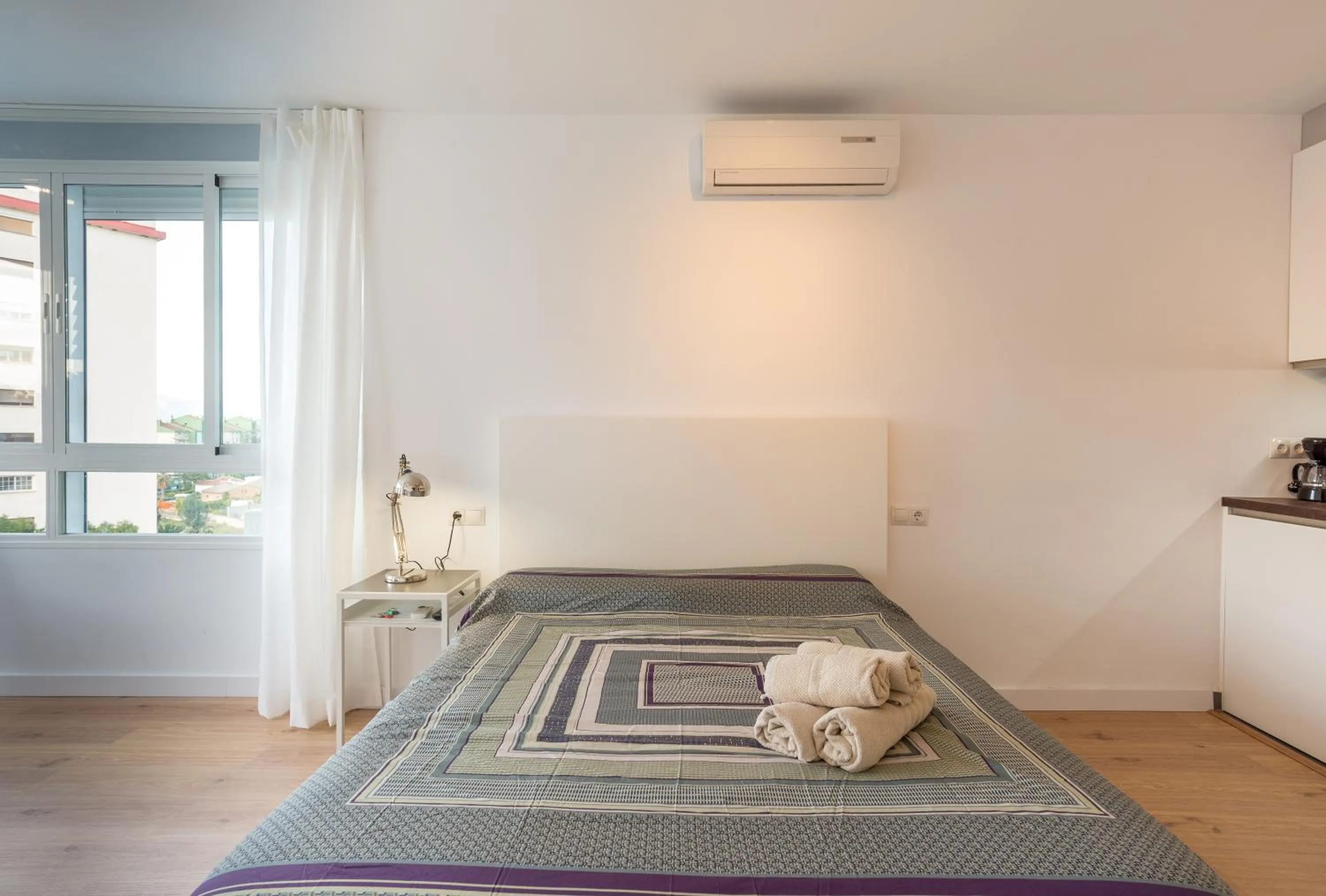 Bed in Estudio Candado Beach