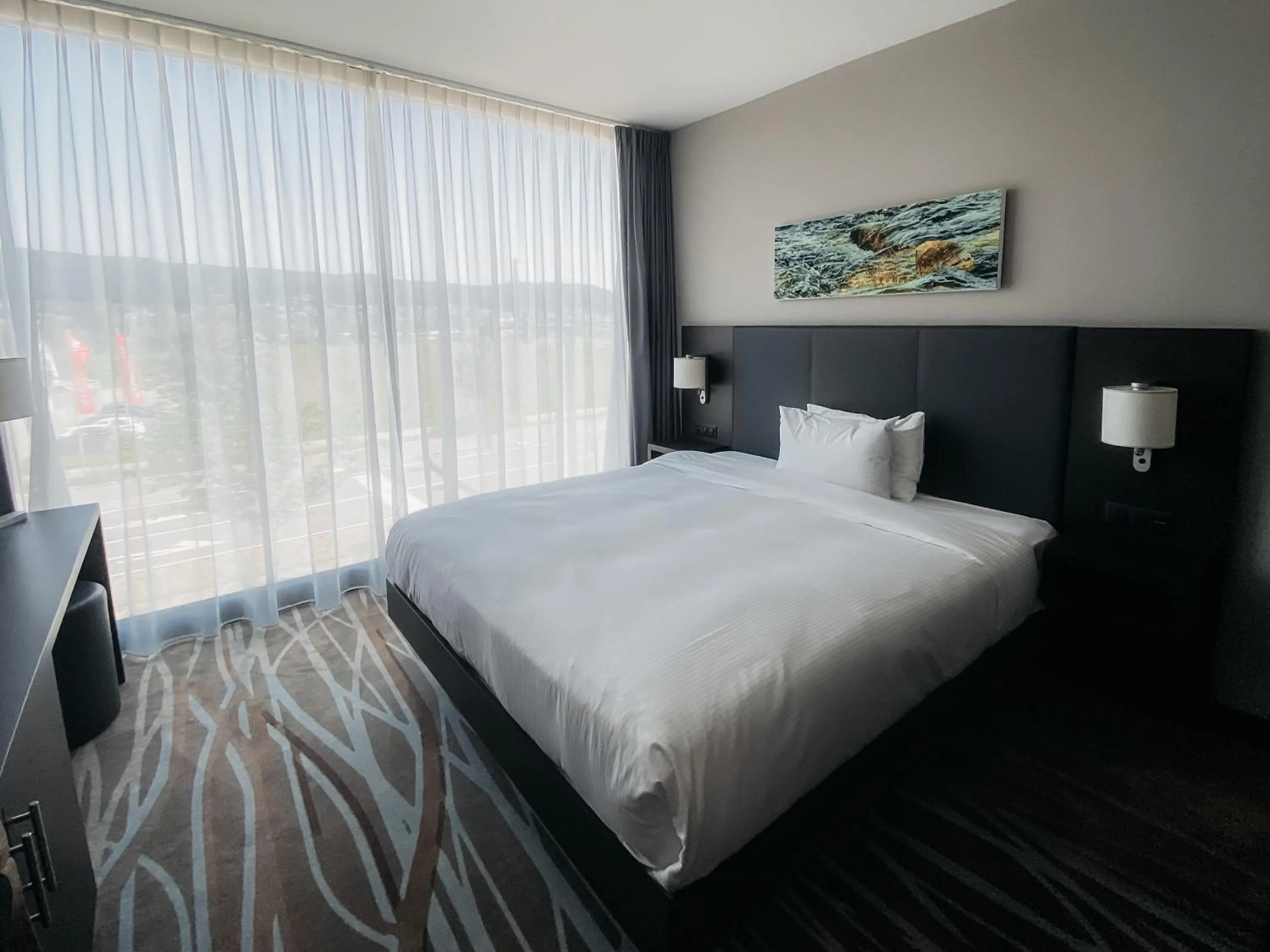 Bedroom, Bed in IIP Apartments - Self Check-In