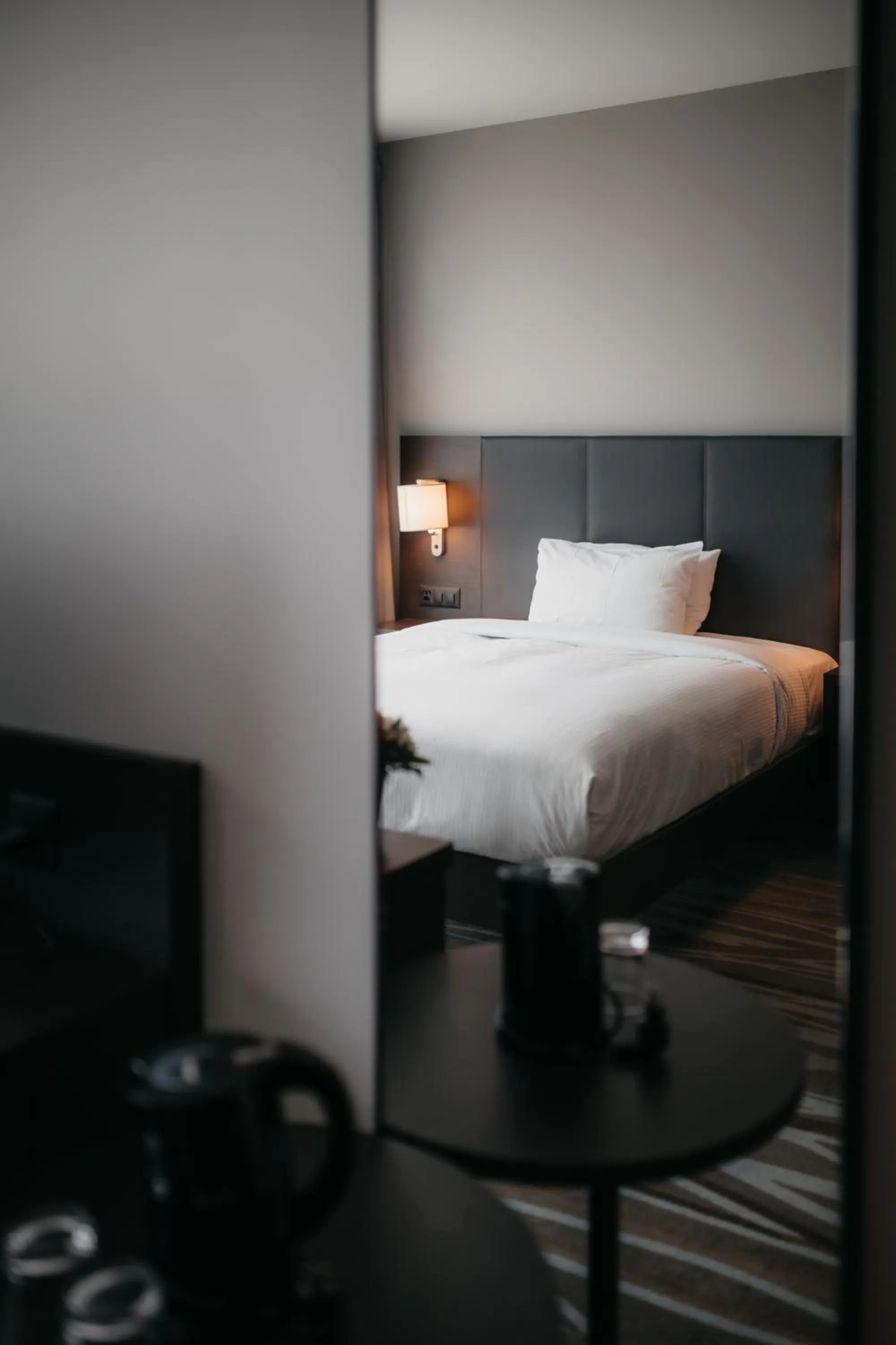 Bedroom, Bed in IIP Apartments - Self Check-In