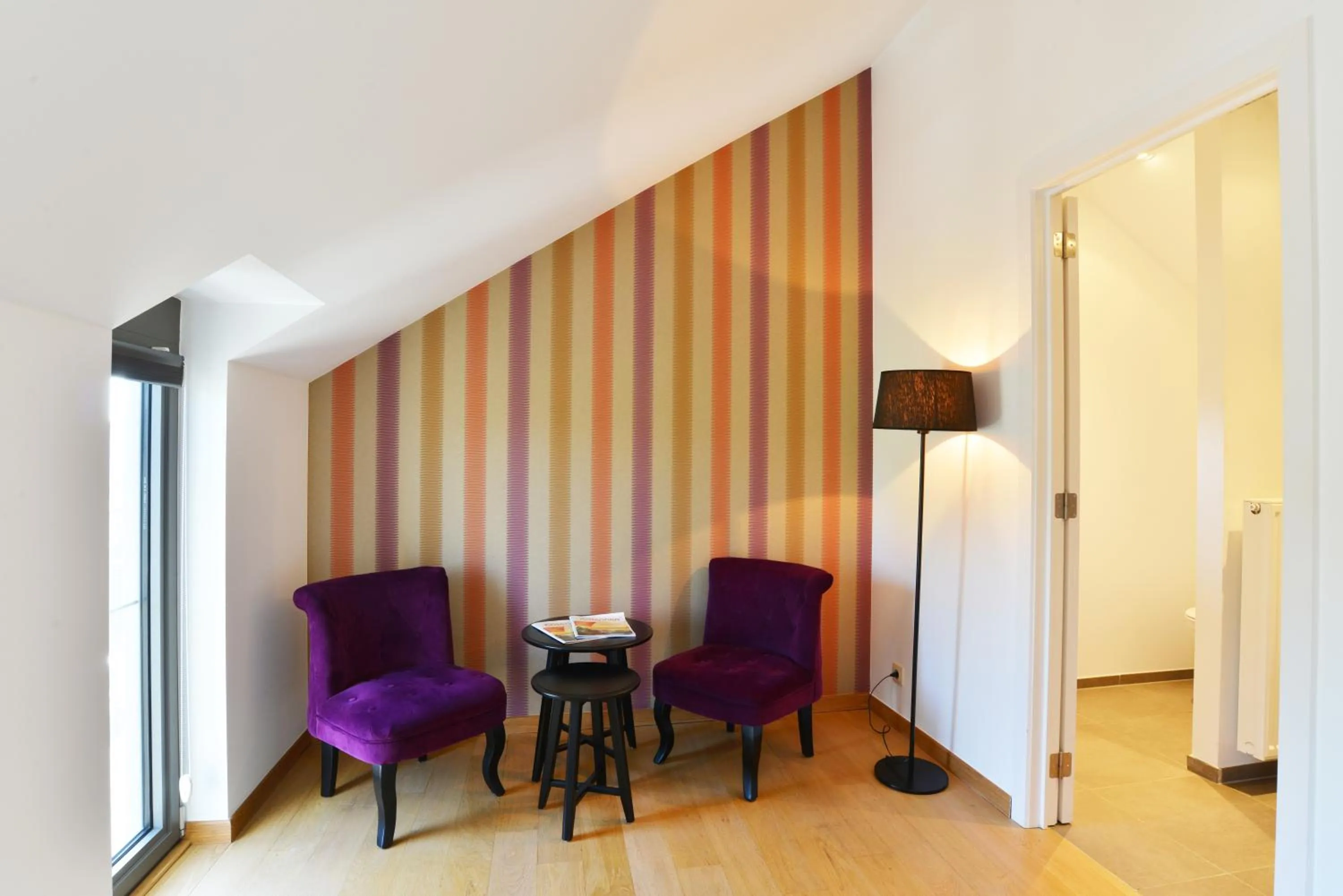 Living room in Durbuy Ô Restaurant Hotel Recharge Electric Car