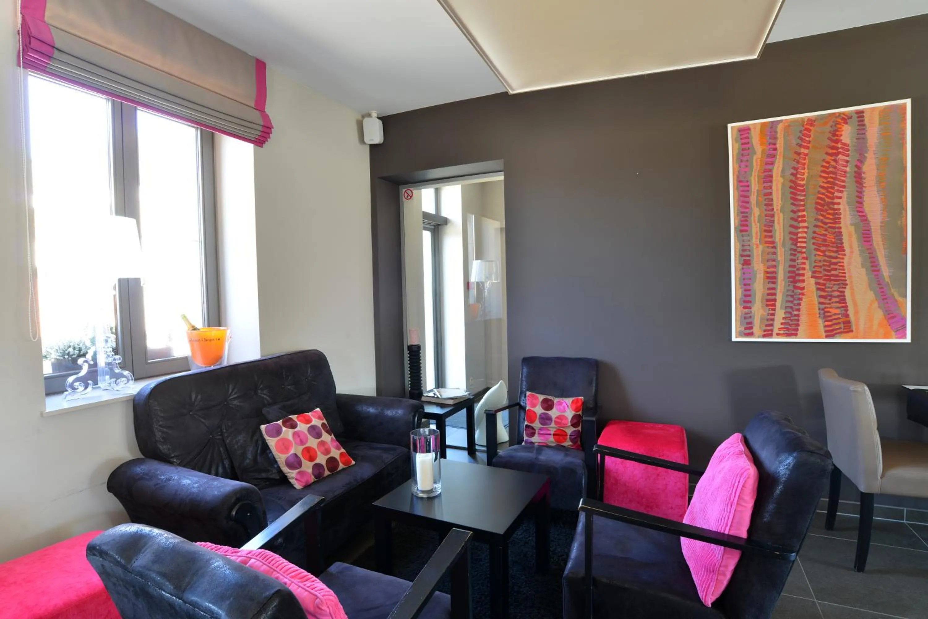 Living room in Durbuy Ô Restaurant Hotel Recharge Electric Car