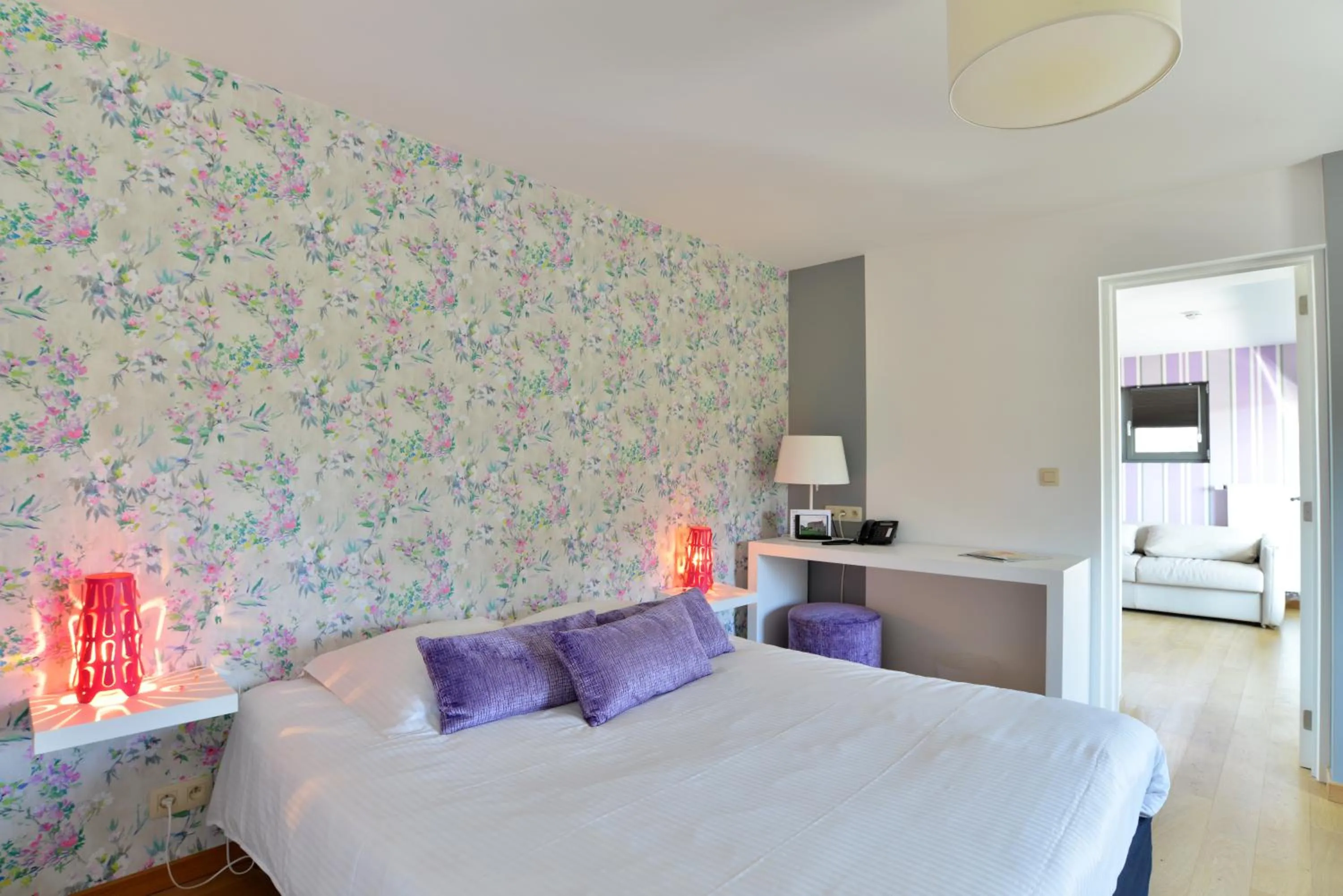 Bed in Durbuy Ô Restaurant Hotel Recharge Electric Car