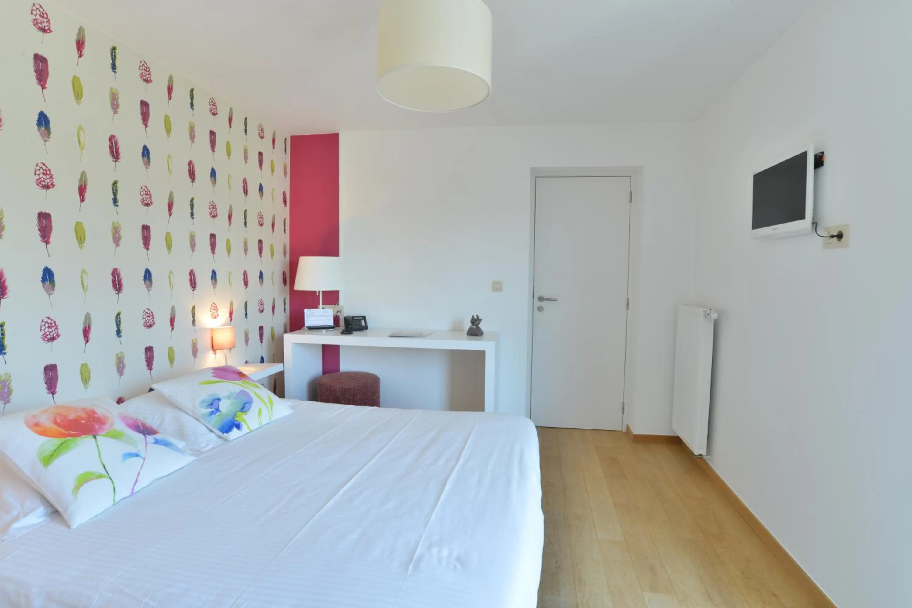 Bed in Durbuy Ô Restaurant Hotel Recharge Electric Car