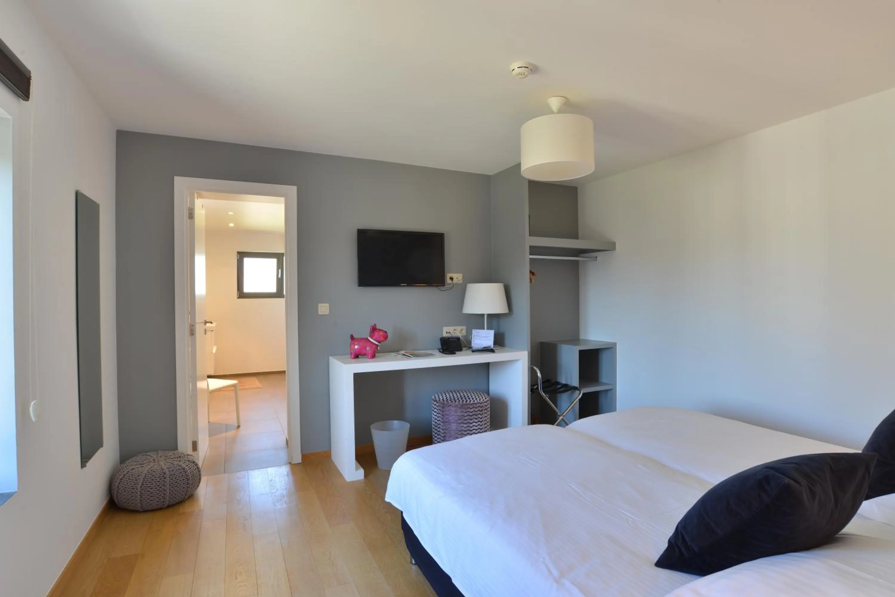 Bed in Durbuy Ô Restaurant Hotel Recharge Electric Car