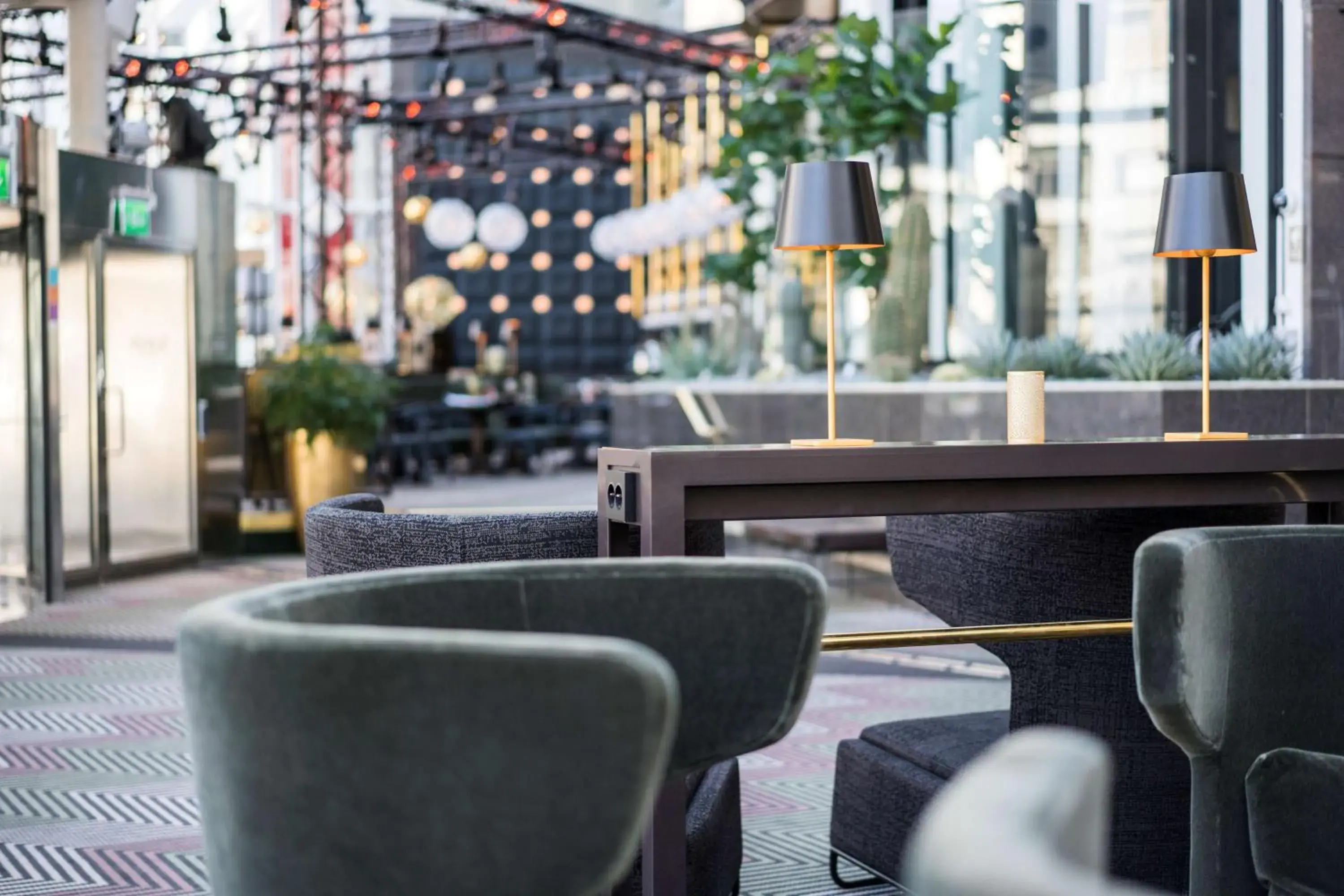 Lobby or reception in Scandic Triangeln Lobby or reception in Scandic Triangeln