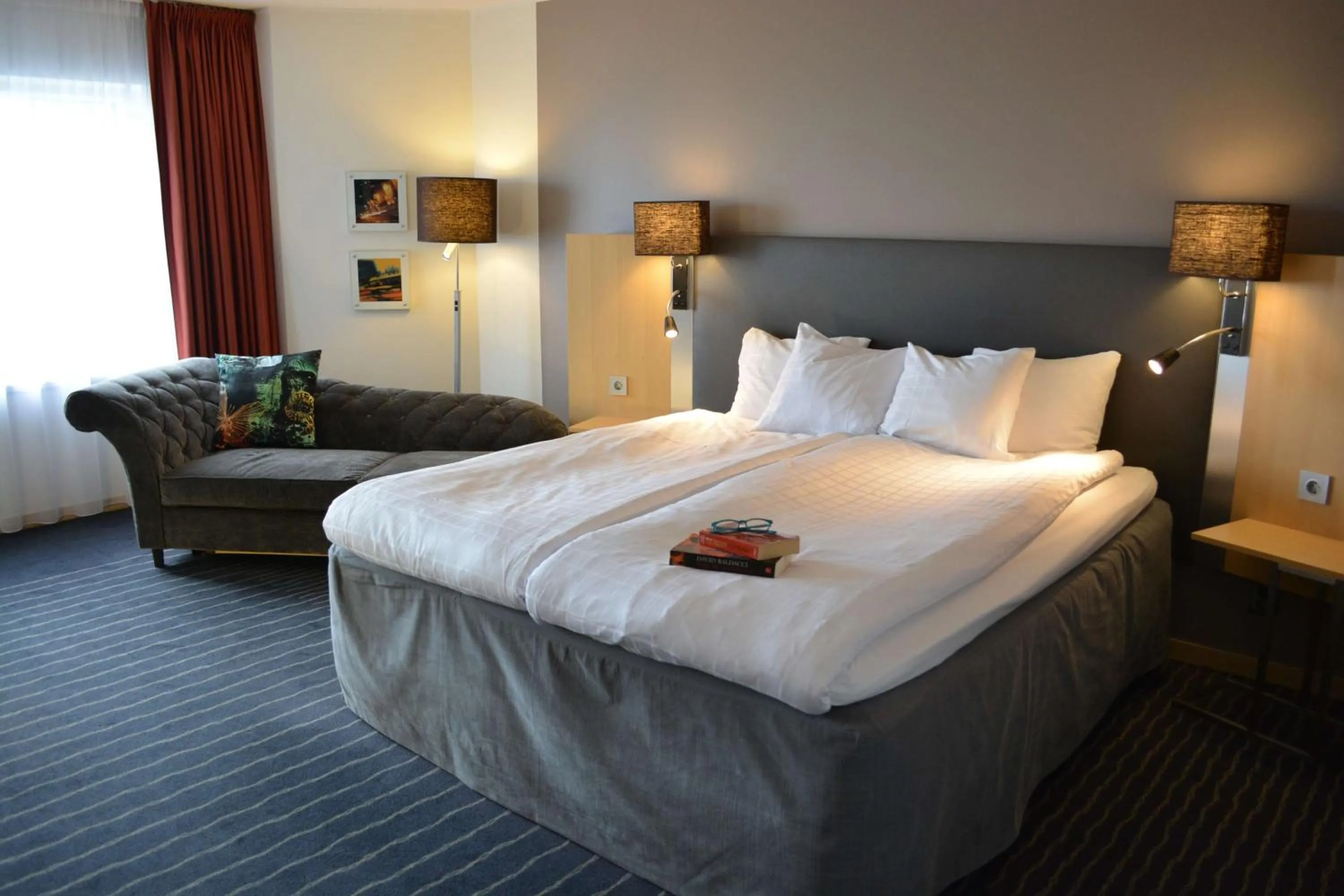 Bedroom, Bed in Scandic Triangeln