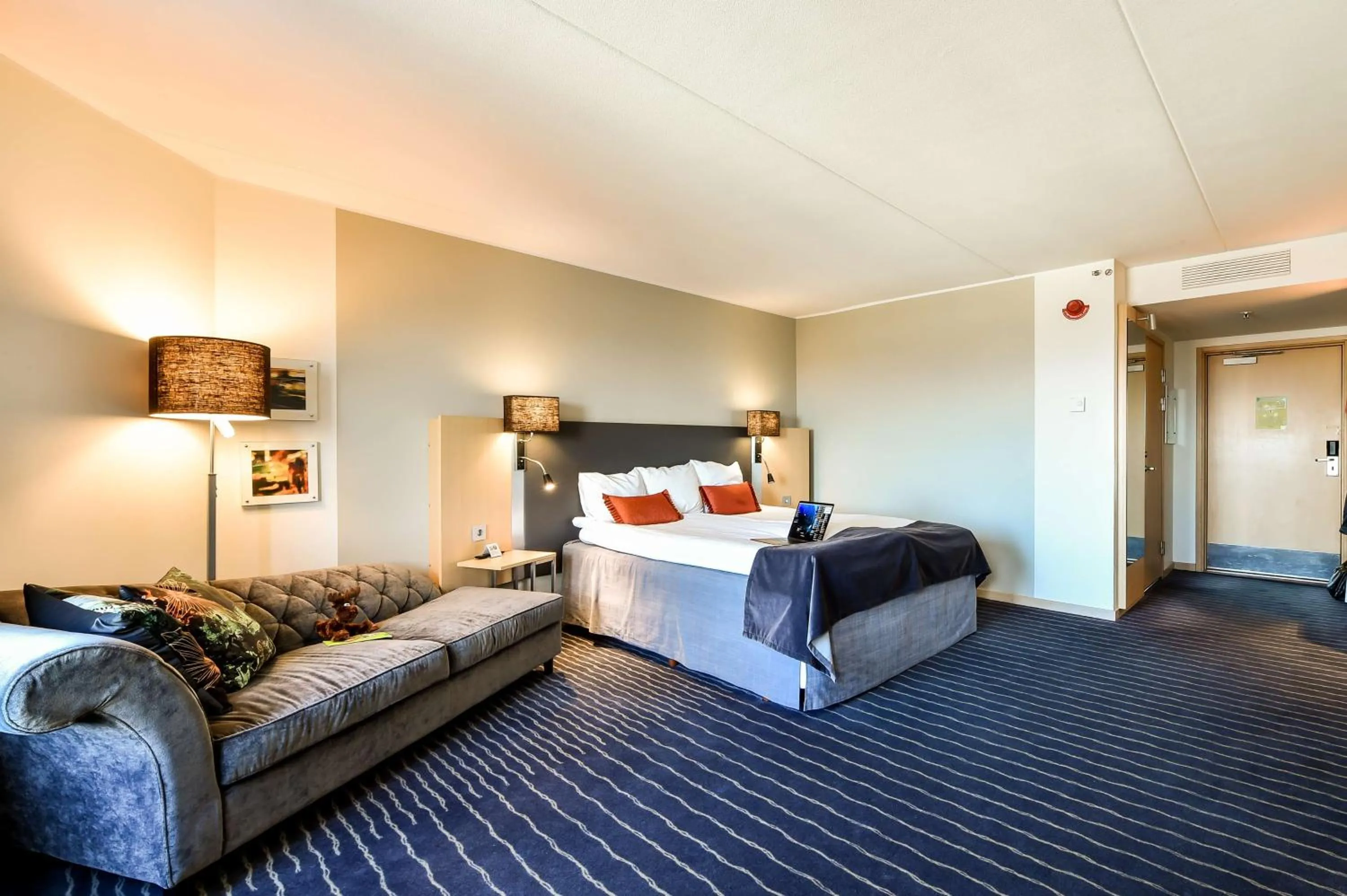 Bedroom, Bed in Scandic Triangeln