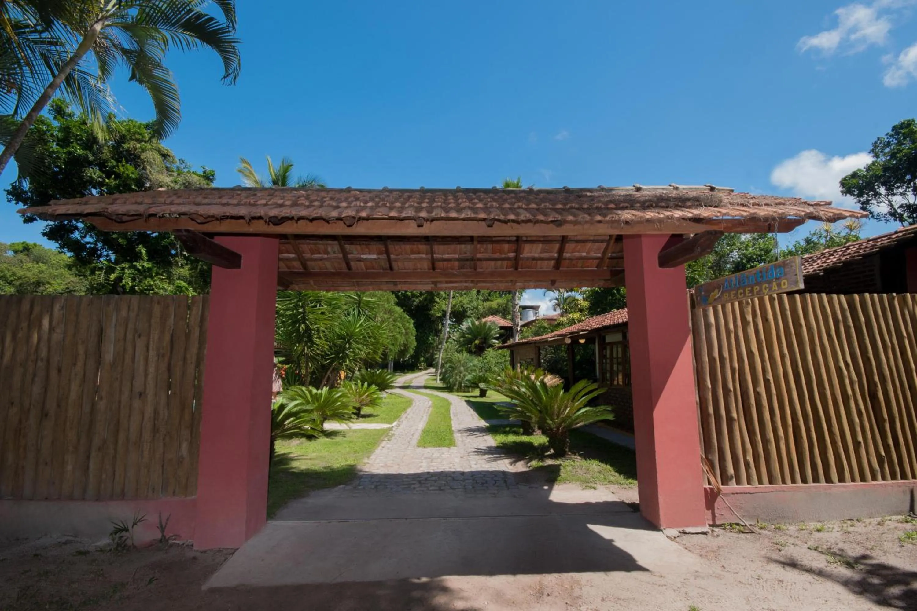 Garden in Pousada Atlântida