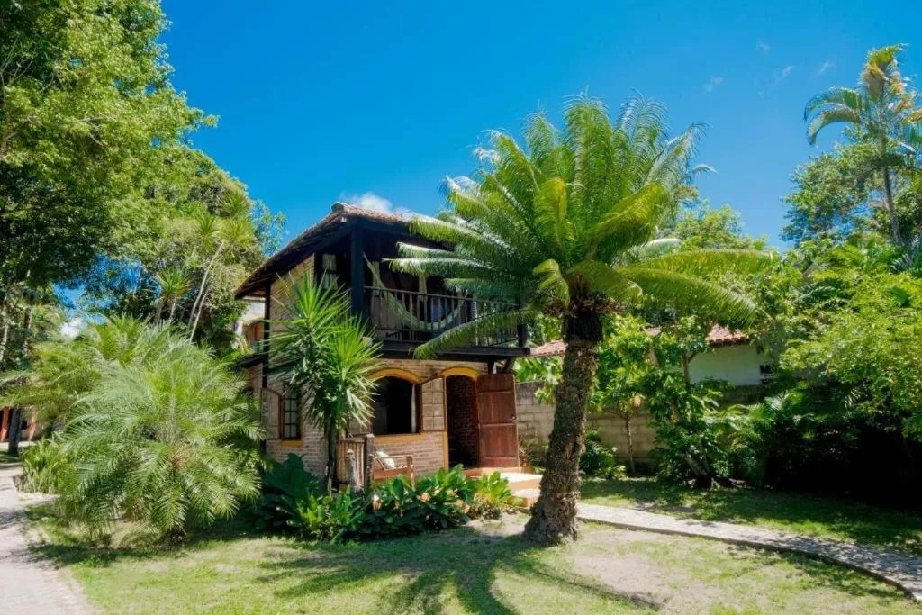 Garden view in Pousada Atlântida