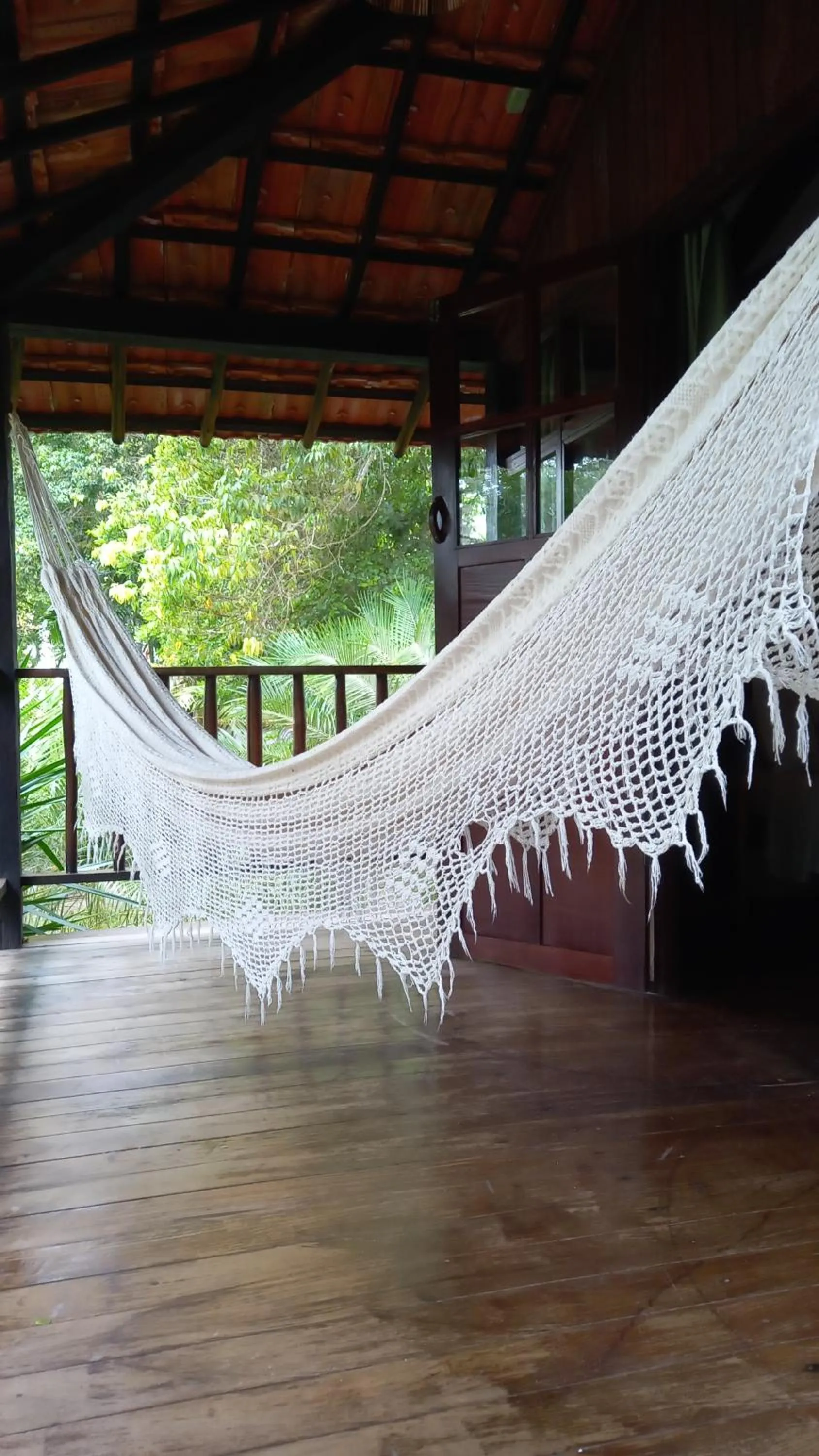 Balcony/Terrace in Pousada Atlântida