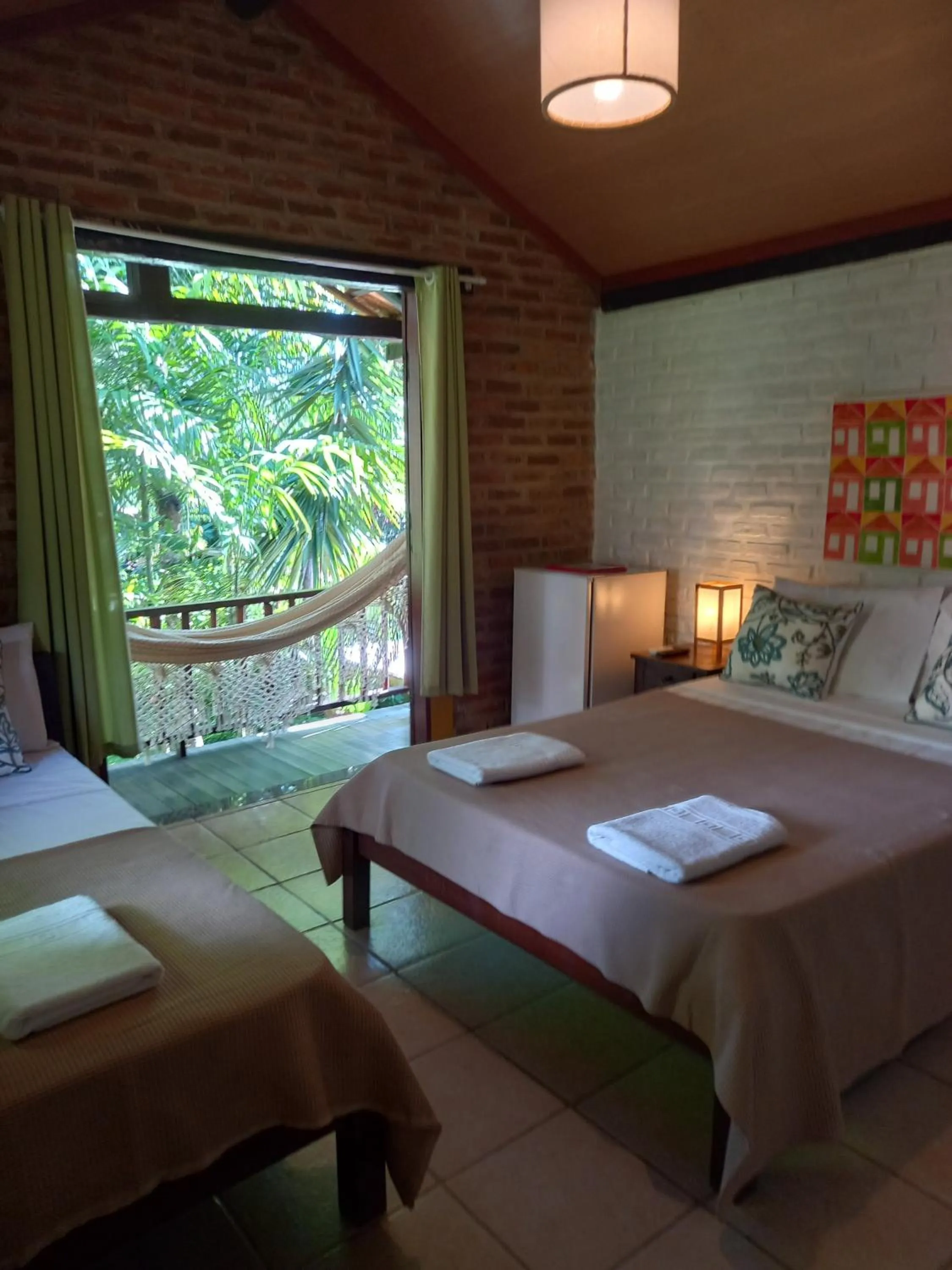 Bedroom, Bed in Pousada Atlântida