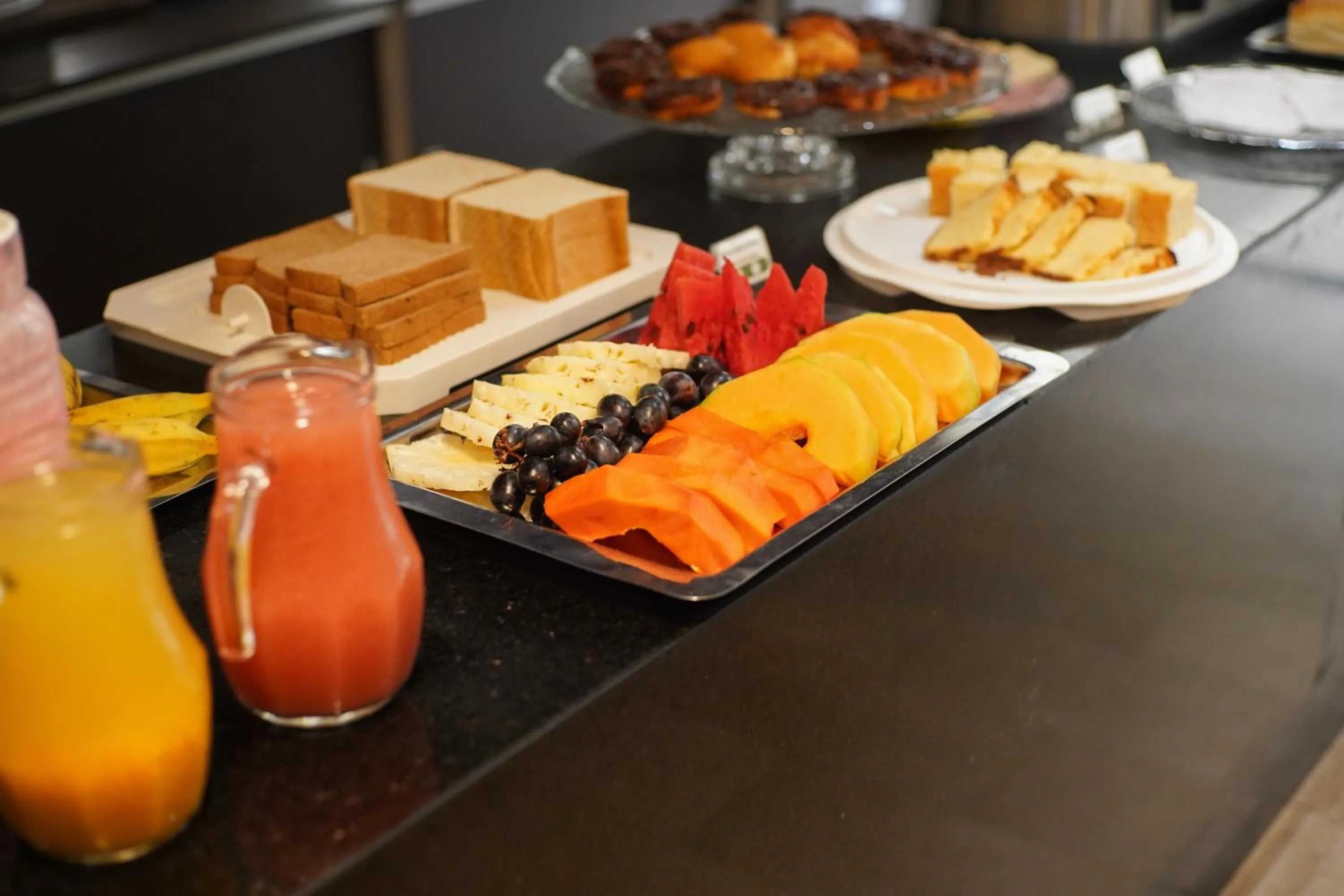 Food and drinks in Hotel Visconde