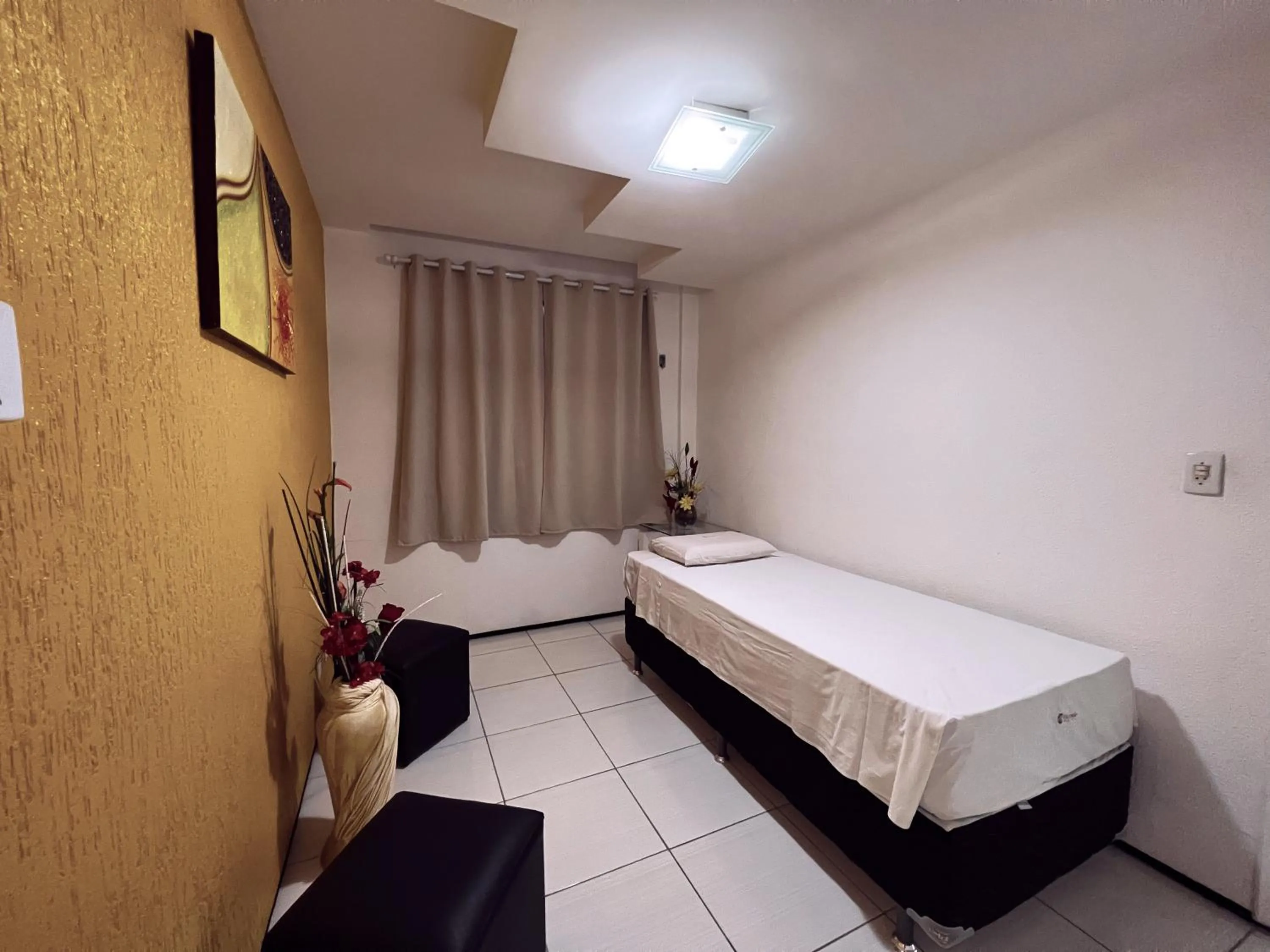 Bed in Hotel Visconde