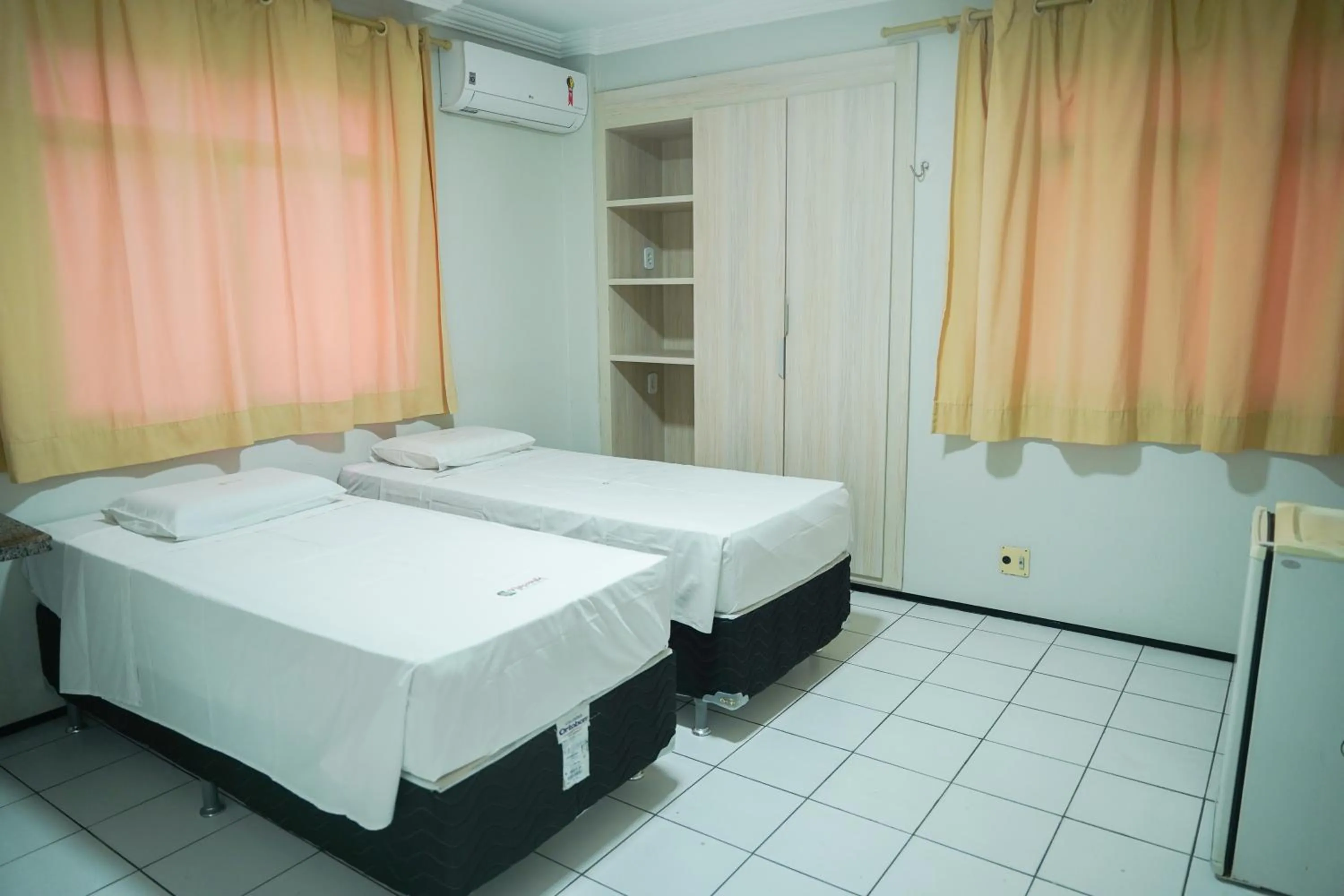 Bed in Hotel Visconde