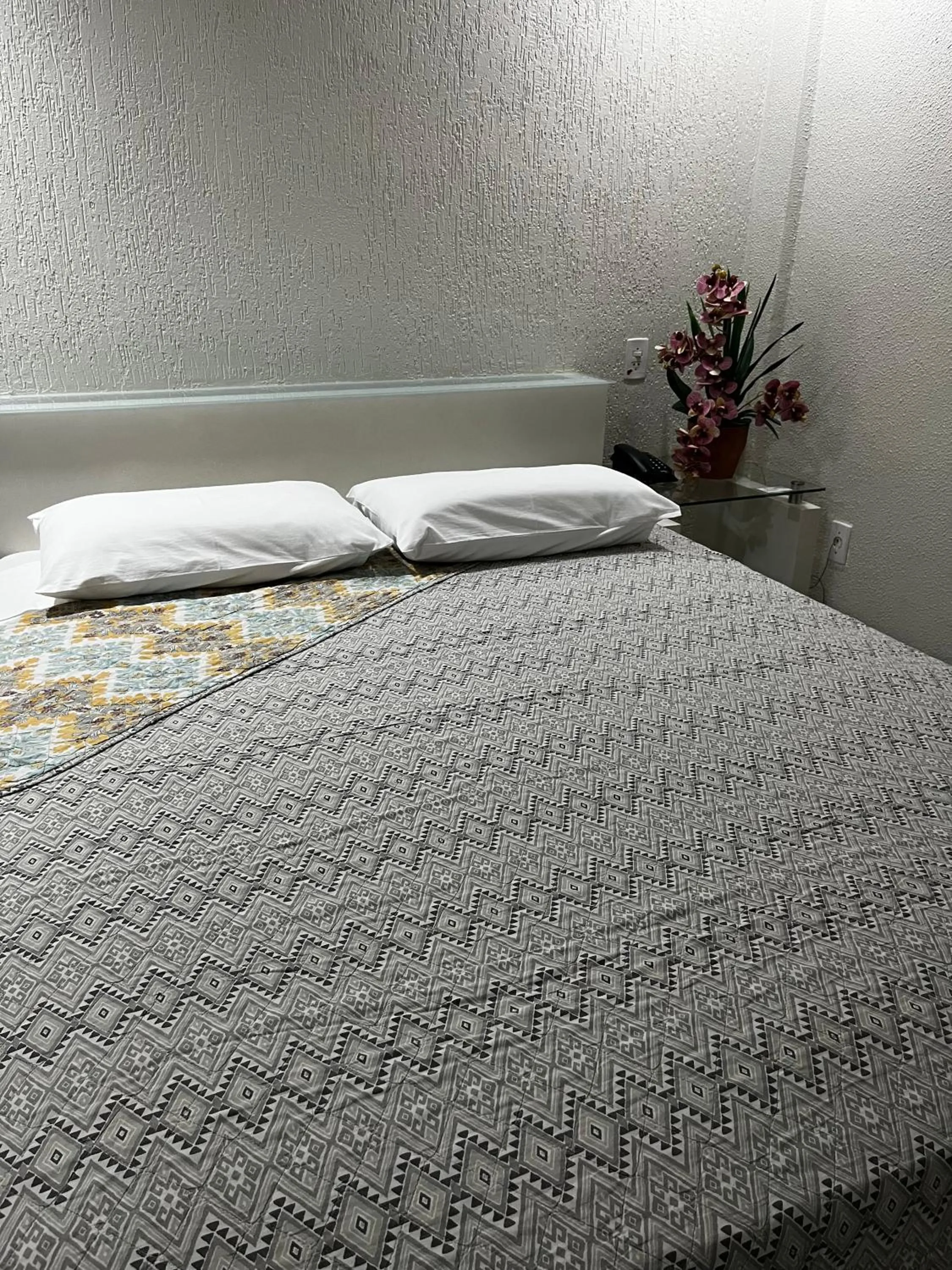 Bed in Hotel Visconde