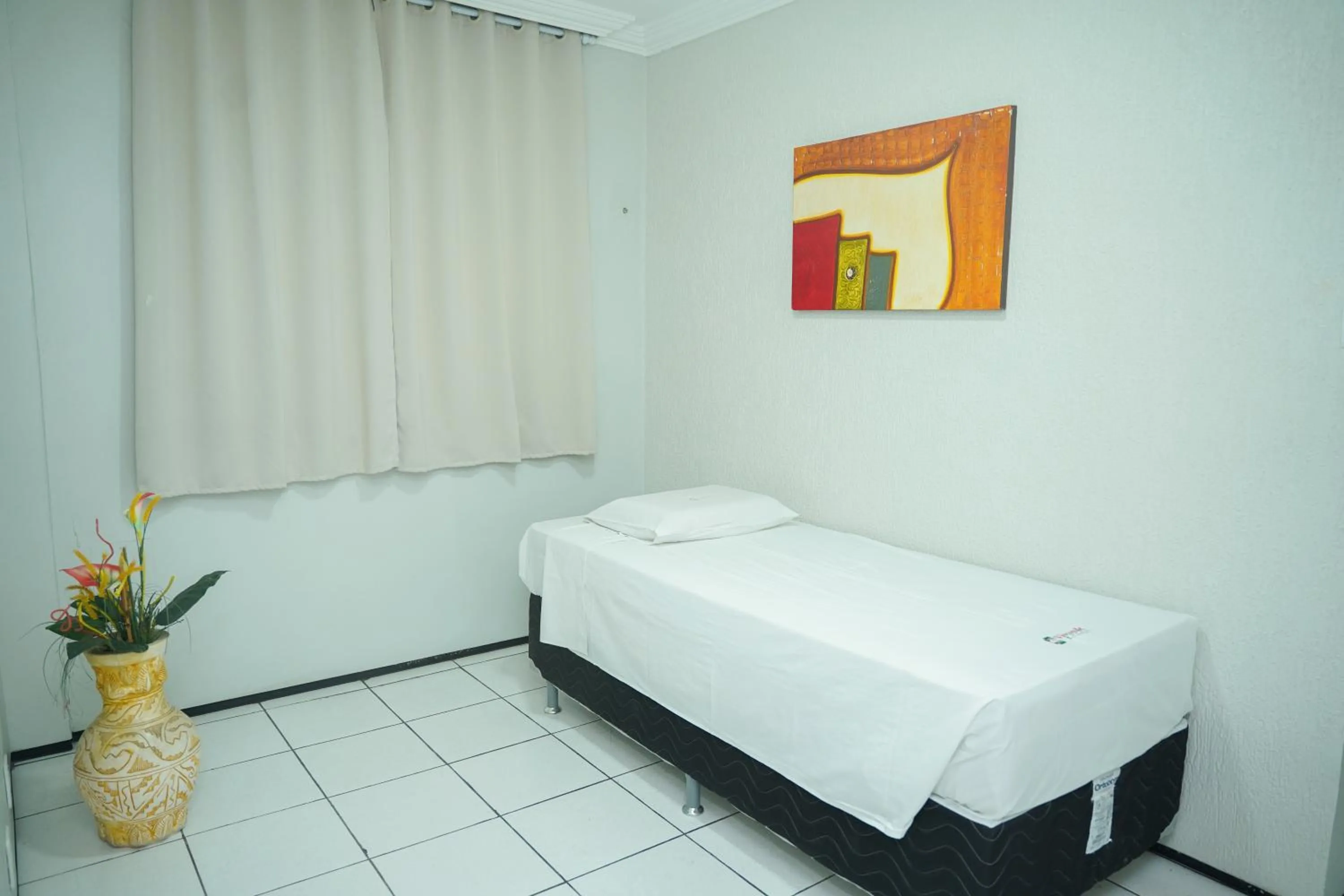 Bed in Hotel Visconde