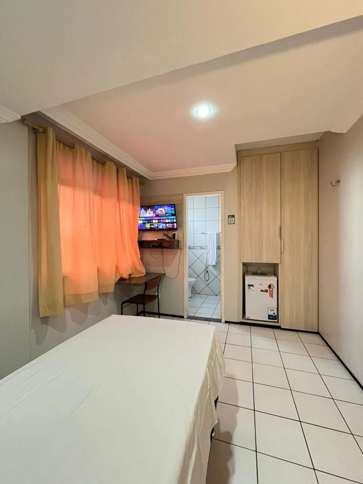 Bed in Hotel Visconde