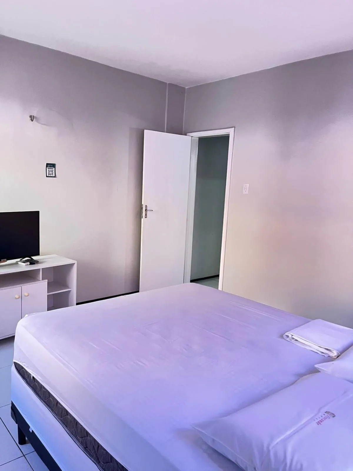 Bed in Hotel Visconde
