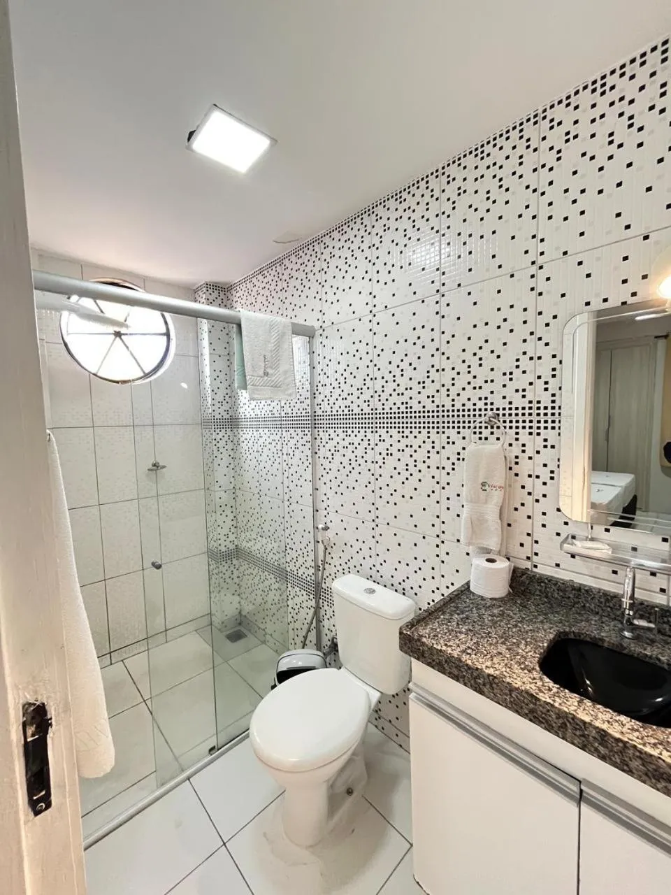 Bathroom in Hotel Visconde