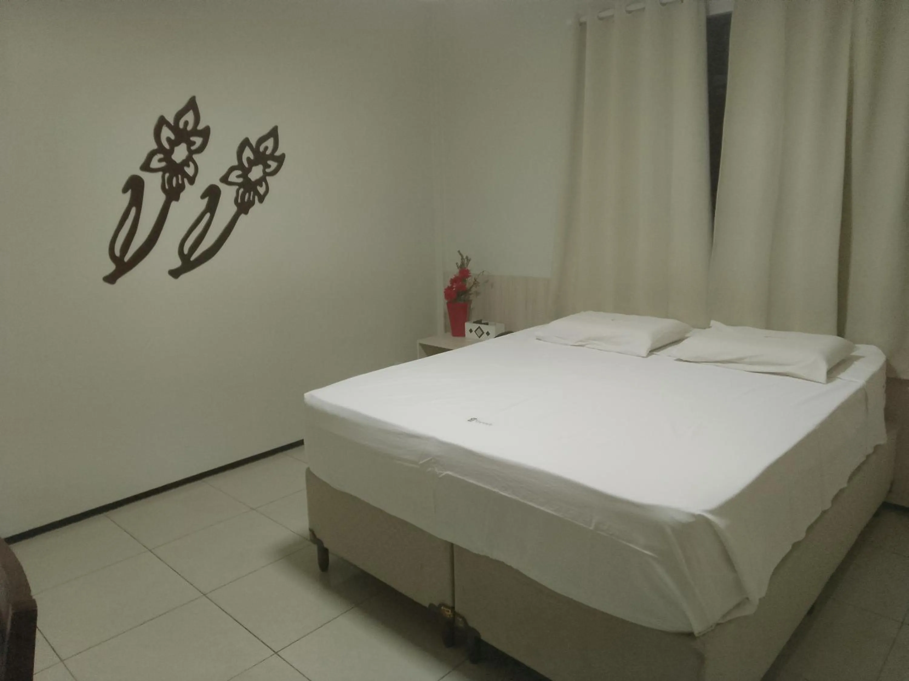Bed in Hotel Visconde