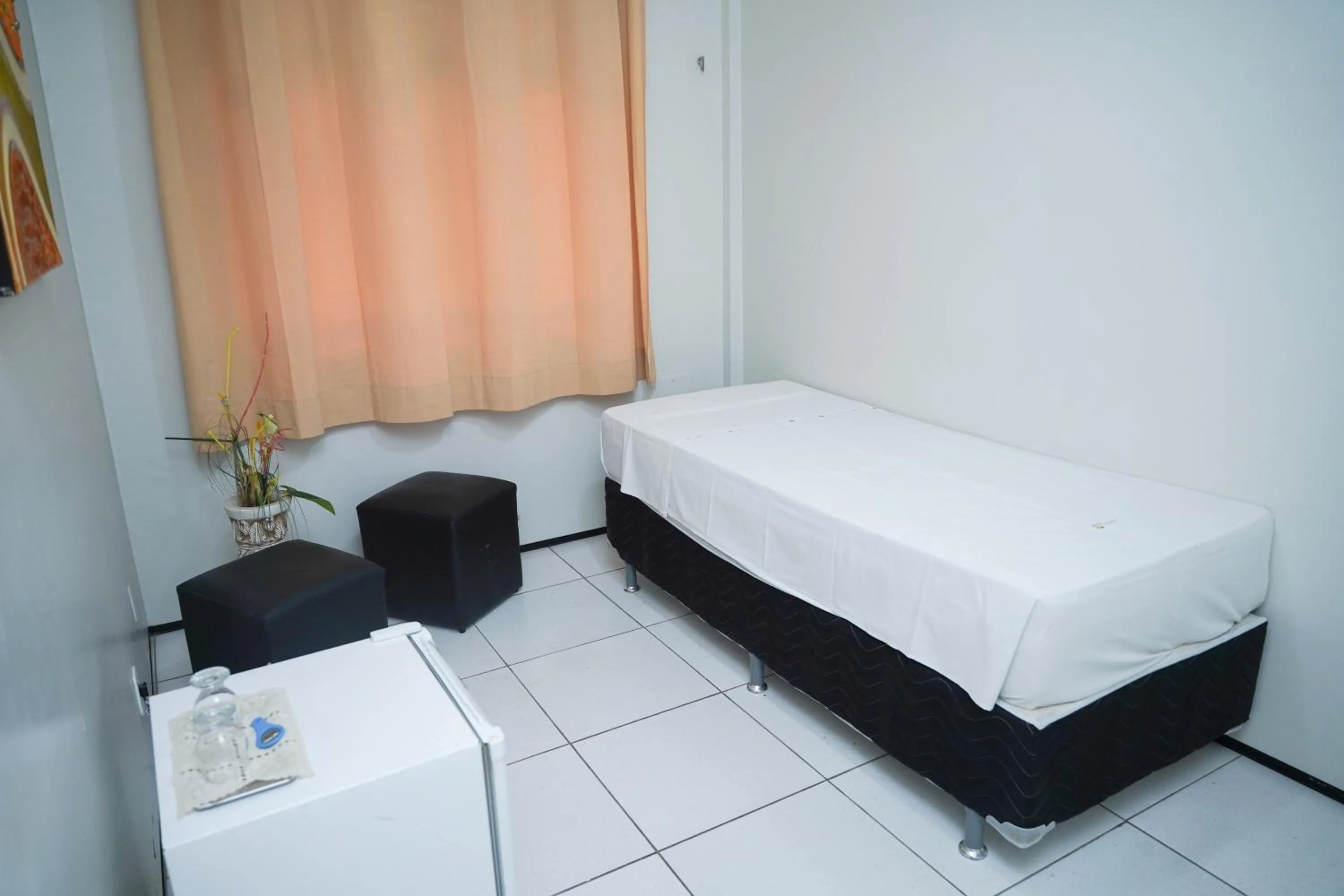 Bed in Hotel Visconde