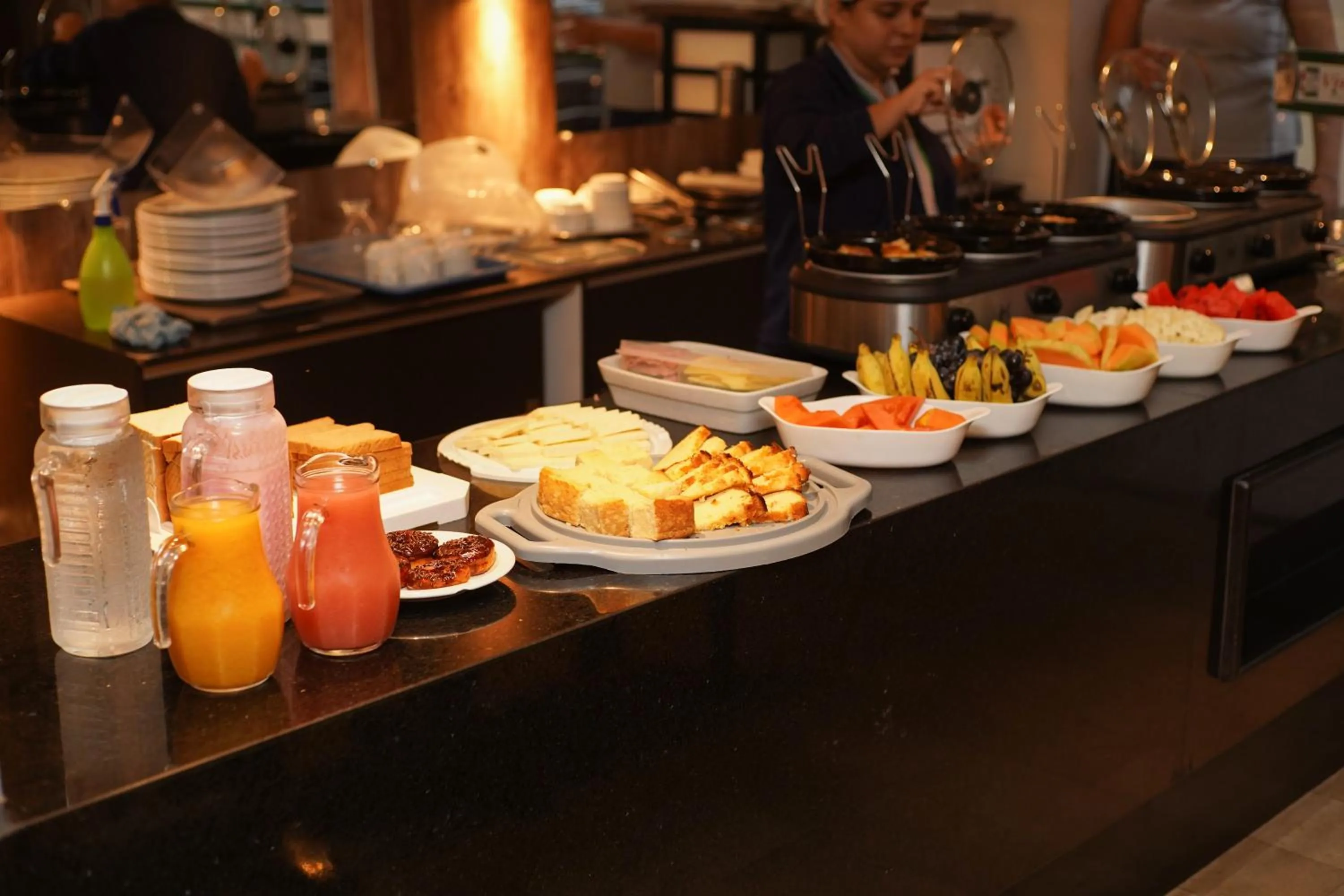 Food and drinks in Hotel Visconde