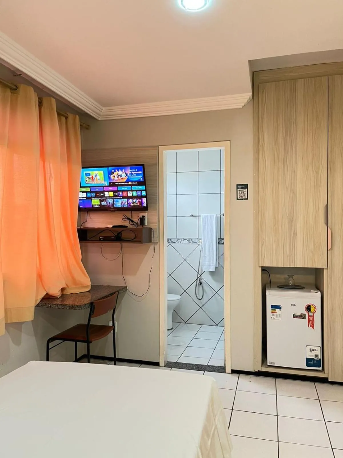 Bed in Hotel Visconde