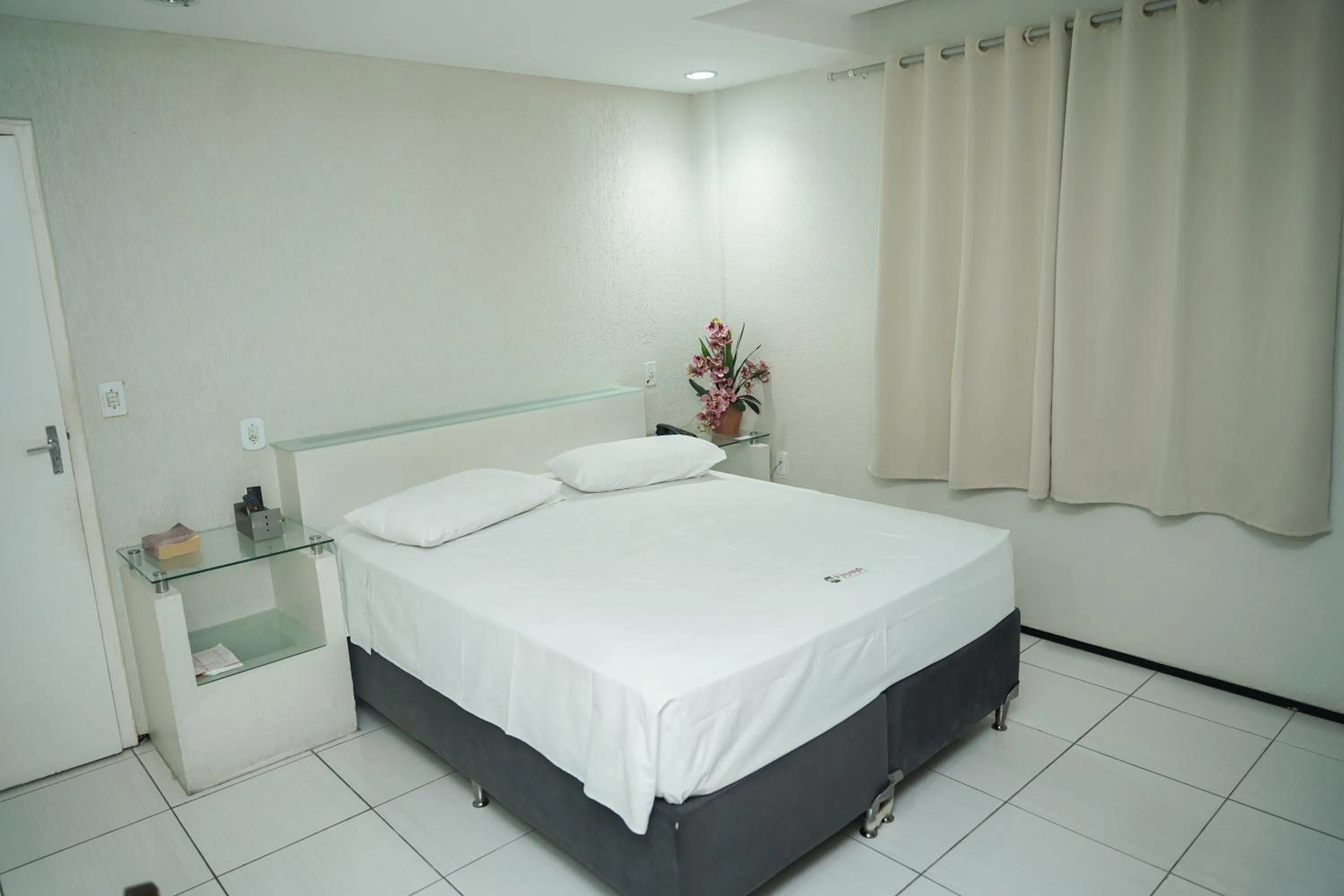 Bed in Hotel Visconde