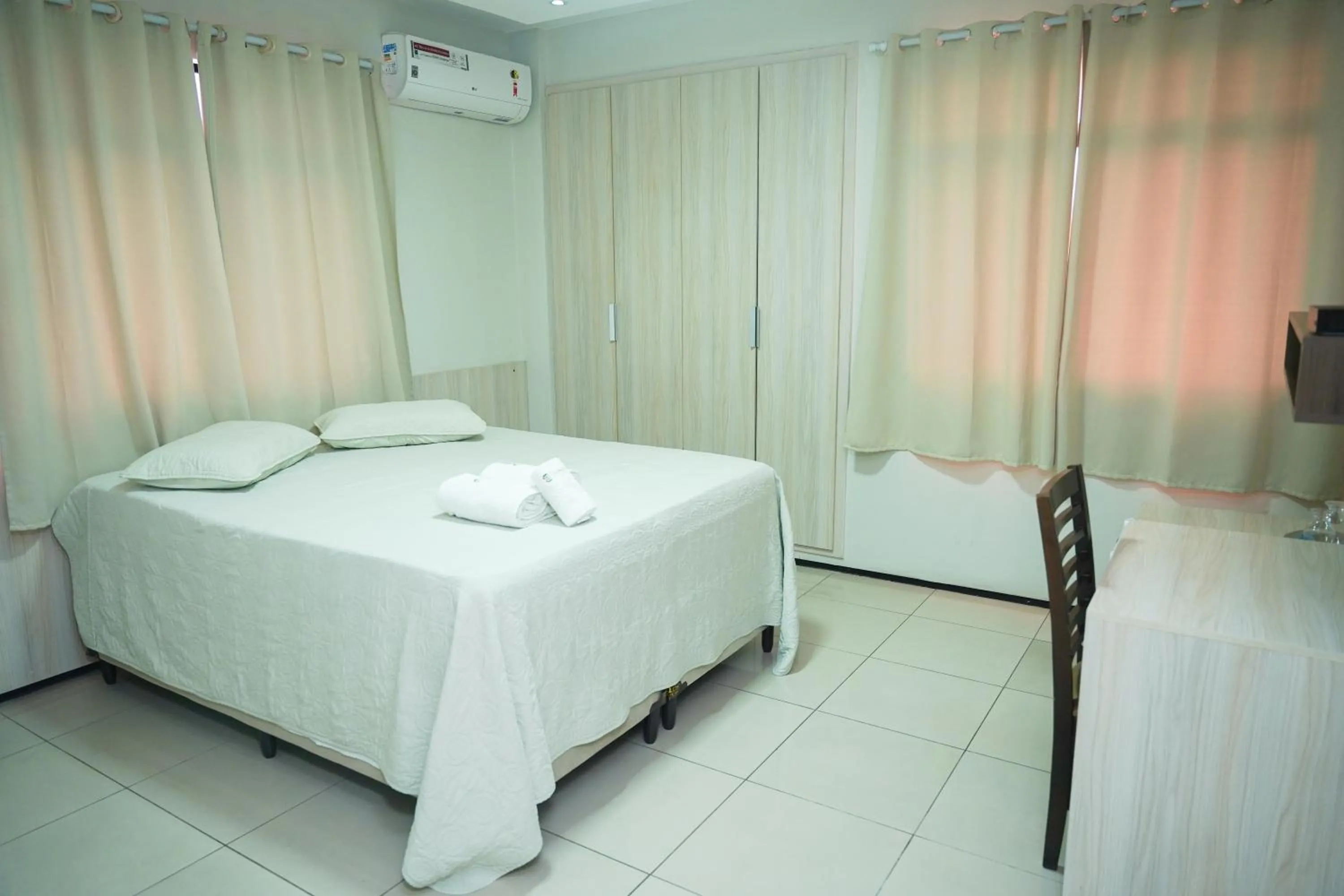Bed in Hotel Visconde