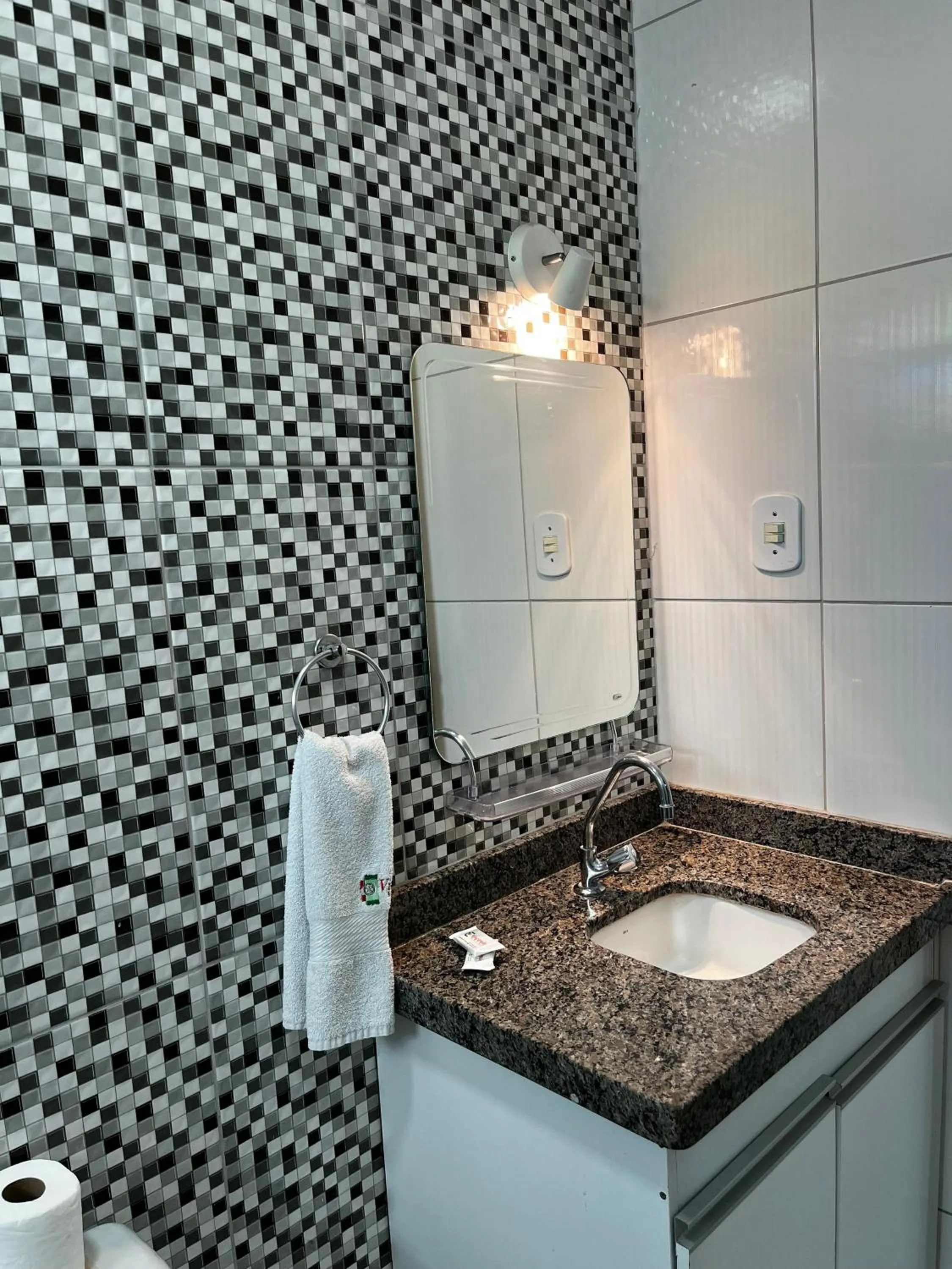 Bathroom in Hotel Visconde
