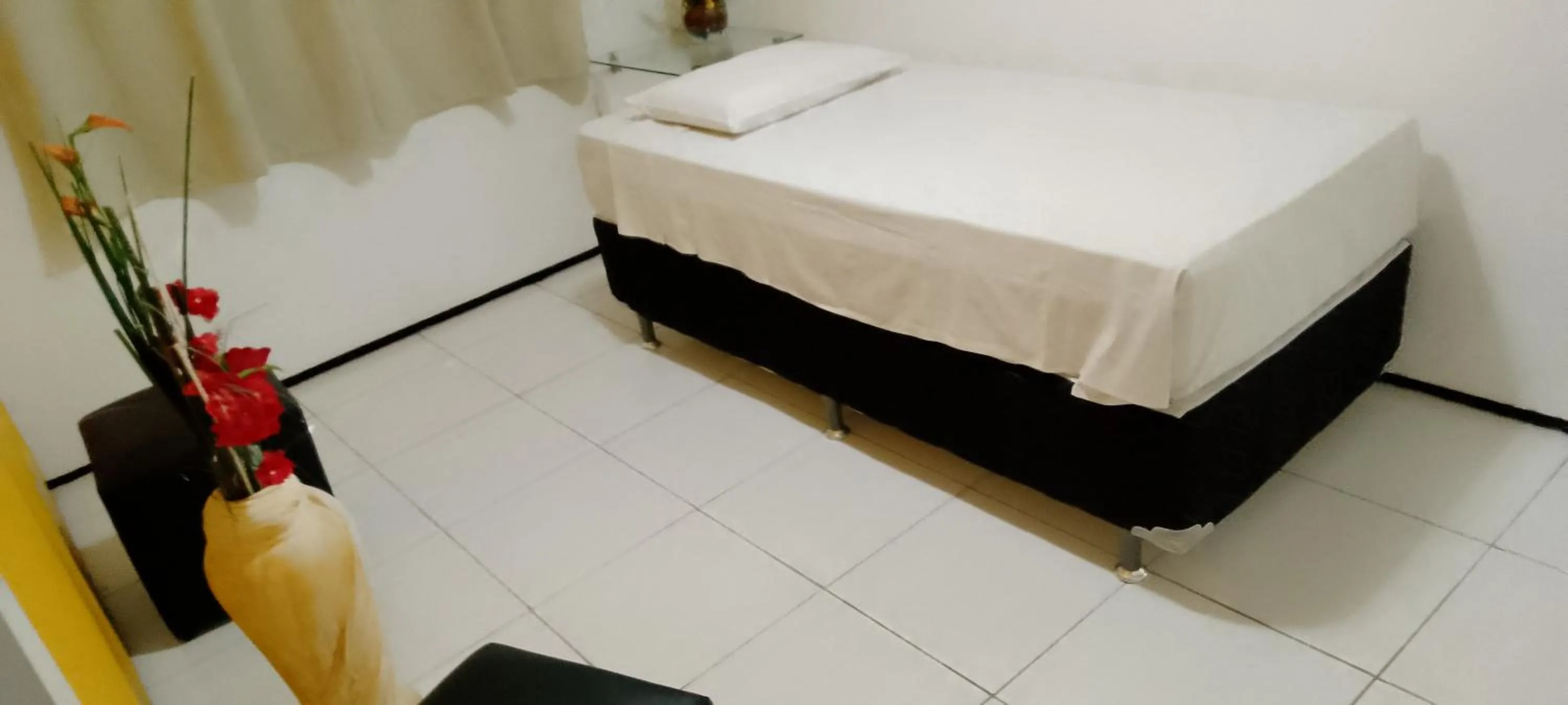 Bed in Hotel Visconde
