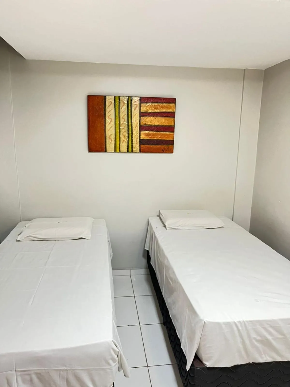 Bed in Hotel Visconde