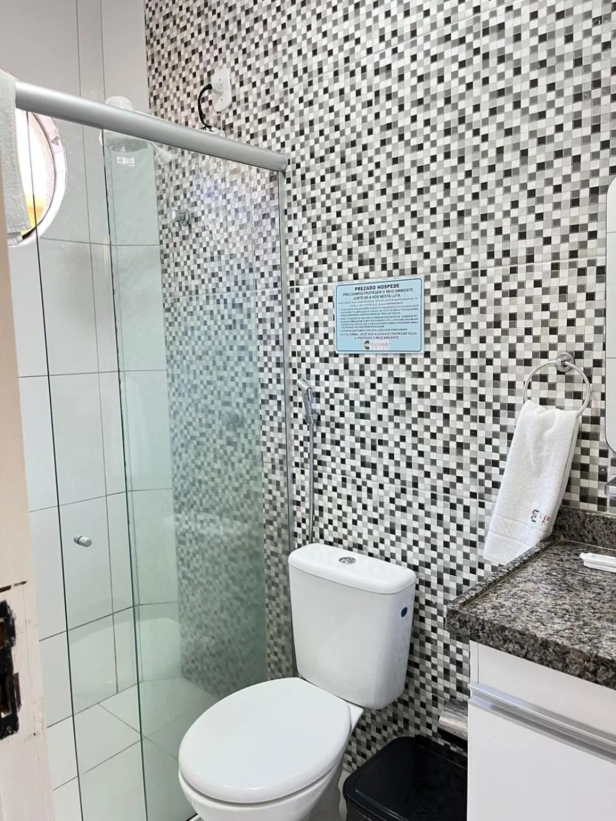 Bathroom in Hotel Visconde