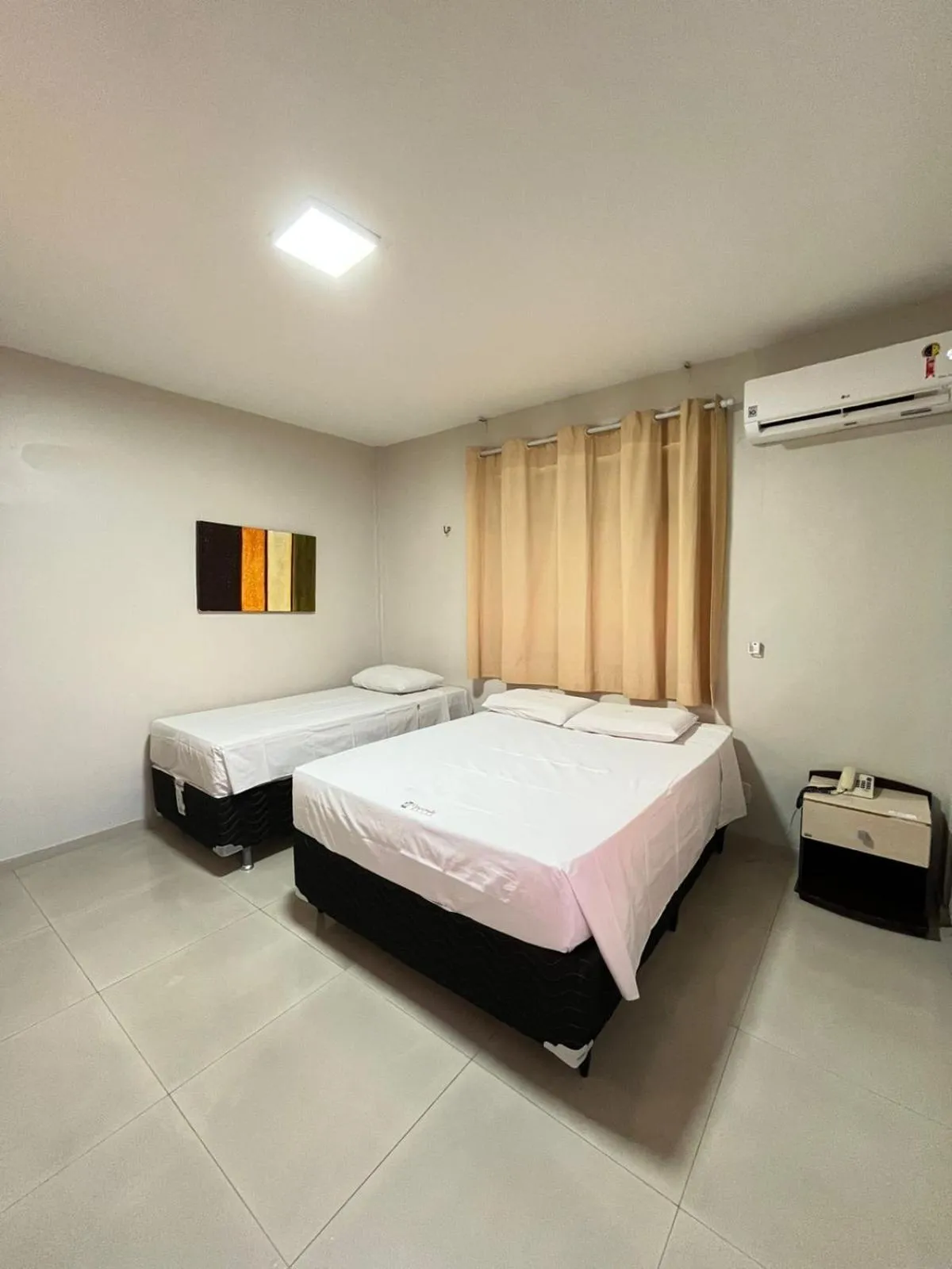 Bed in Hotel Visconde