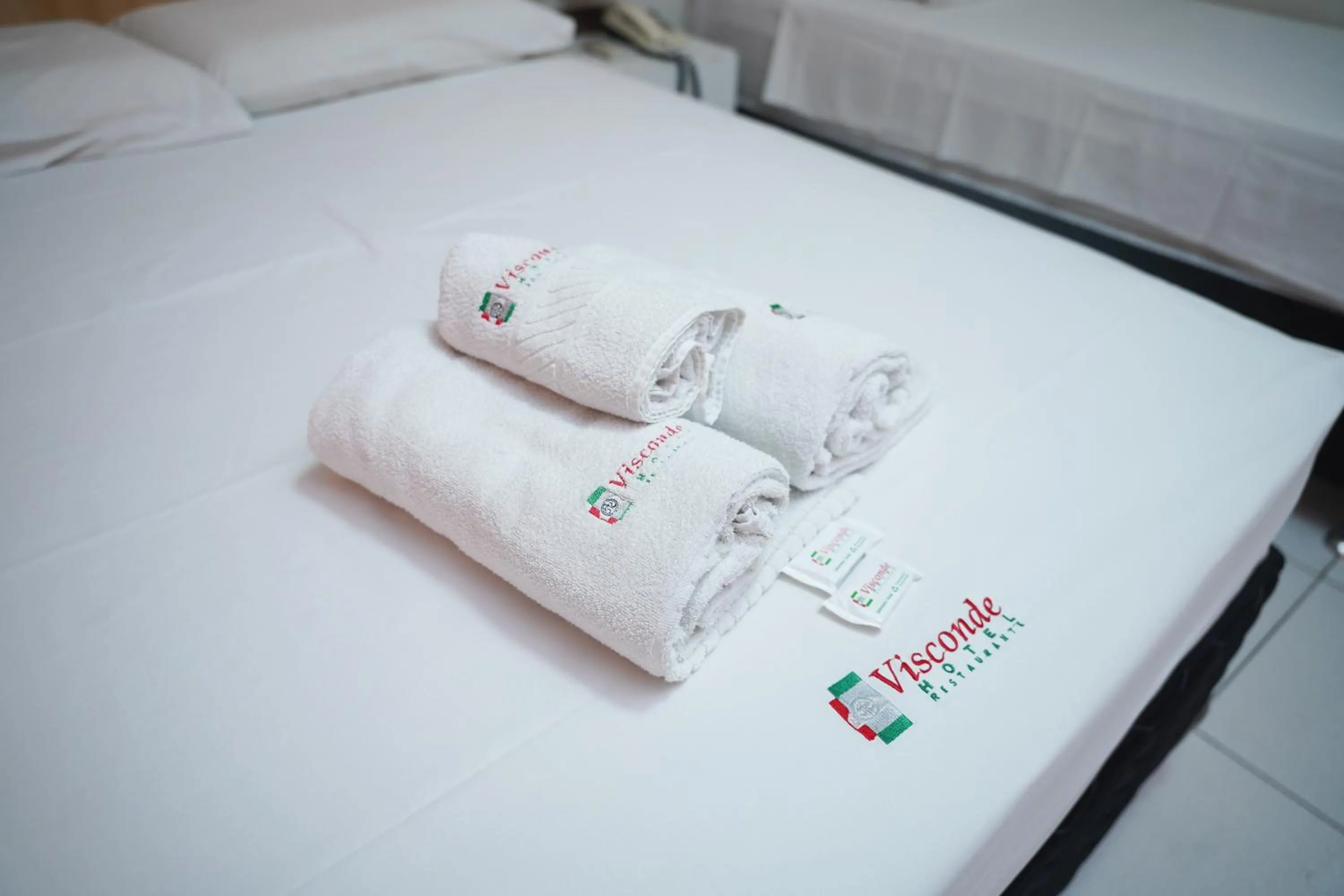 Bed in Hotel Visconde